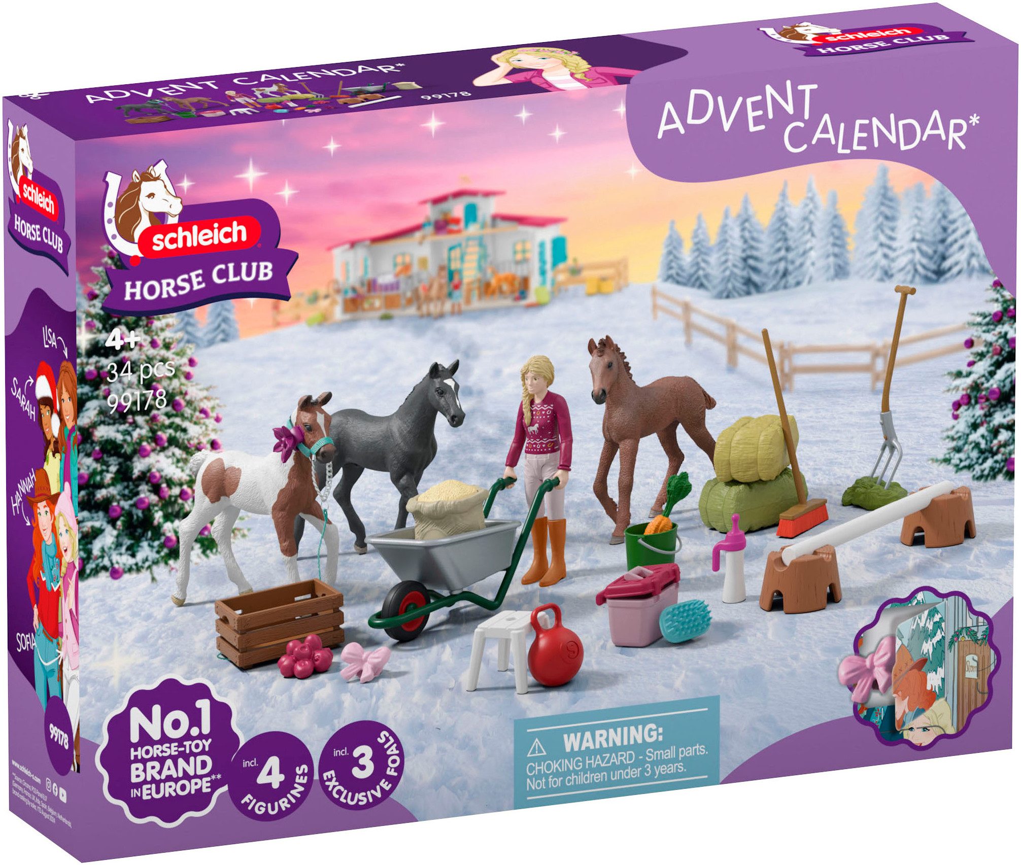 Schleich® Spielzeug-Adventskalender HORSE CLUB, Horse Club günstig online kaufen