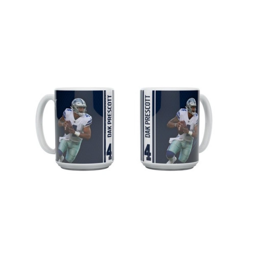 Dallas Cowboys Becher NFLPA PRESCOTT - Cowboys "MOTION" Mug, Keramik