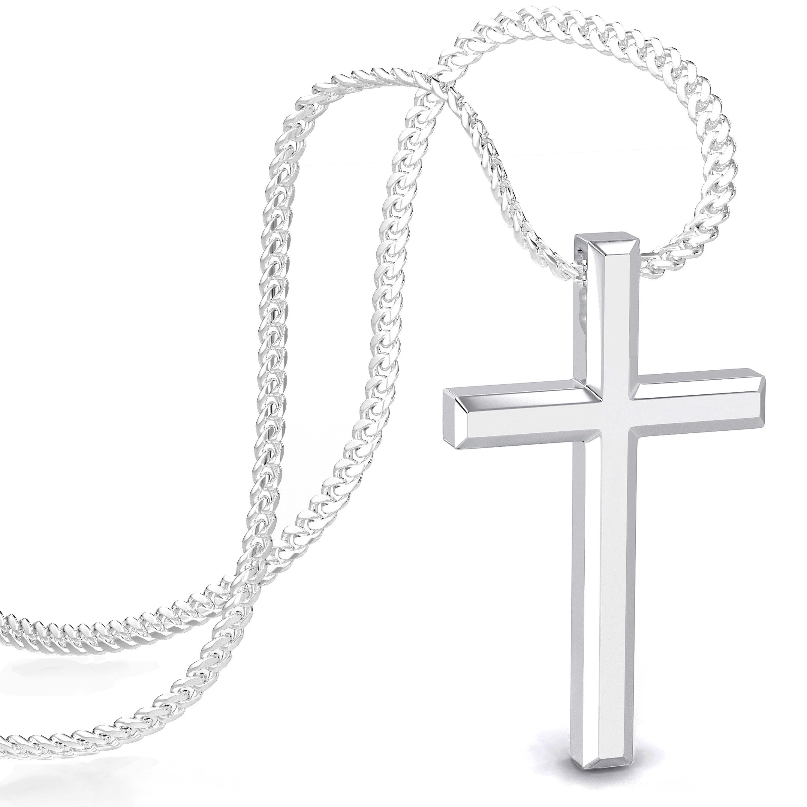 Collier Edelstahl Damen Halskette "Harmony" 316L (Chirurgenstahl), wasserdicht