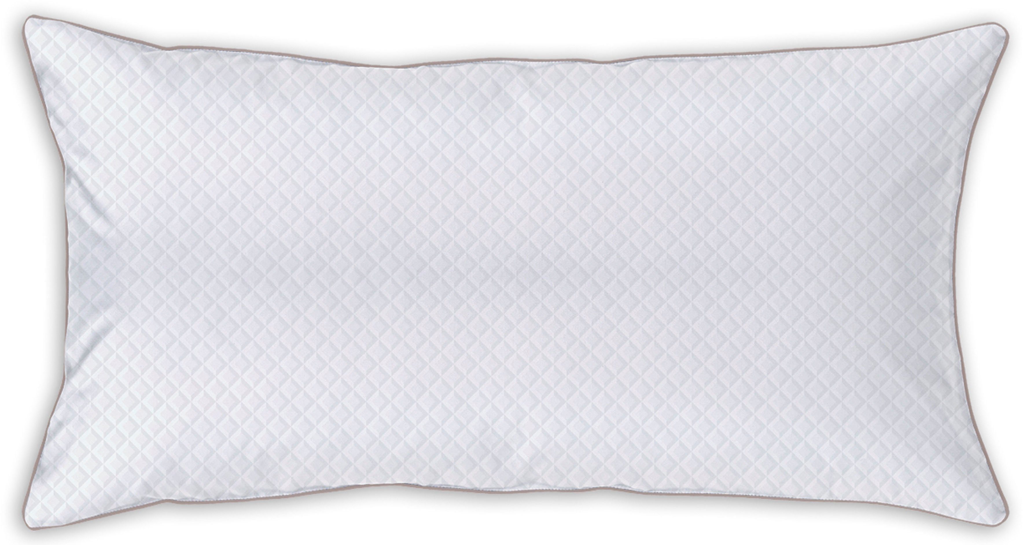 Curt Bauer Kissenbezug Arezzo, (1 Stück), Rautenstrukturbindung