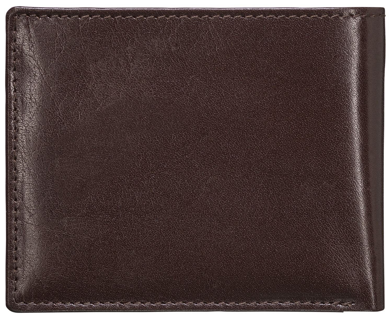 Druckknopf Red Geldbörse RB-WT-004-04, Kreditkartenfächer, Münzfach Baron mit