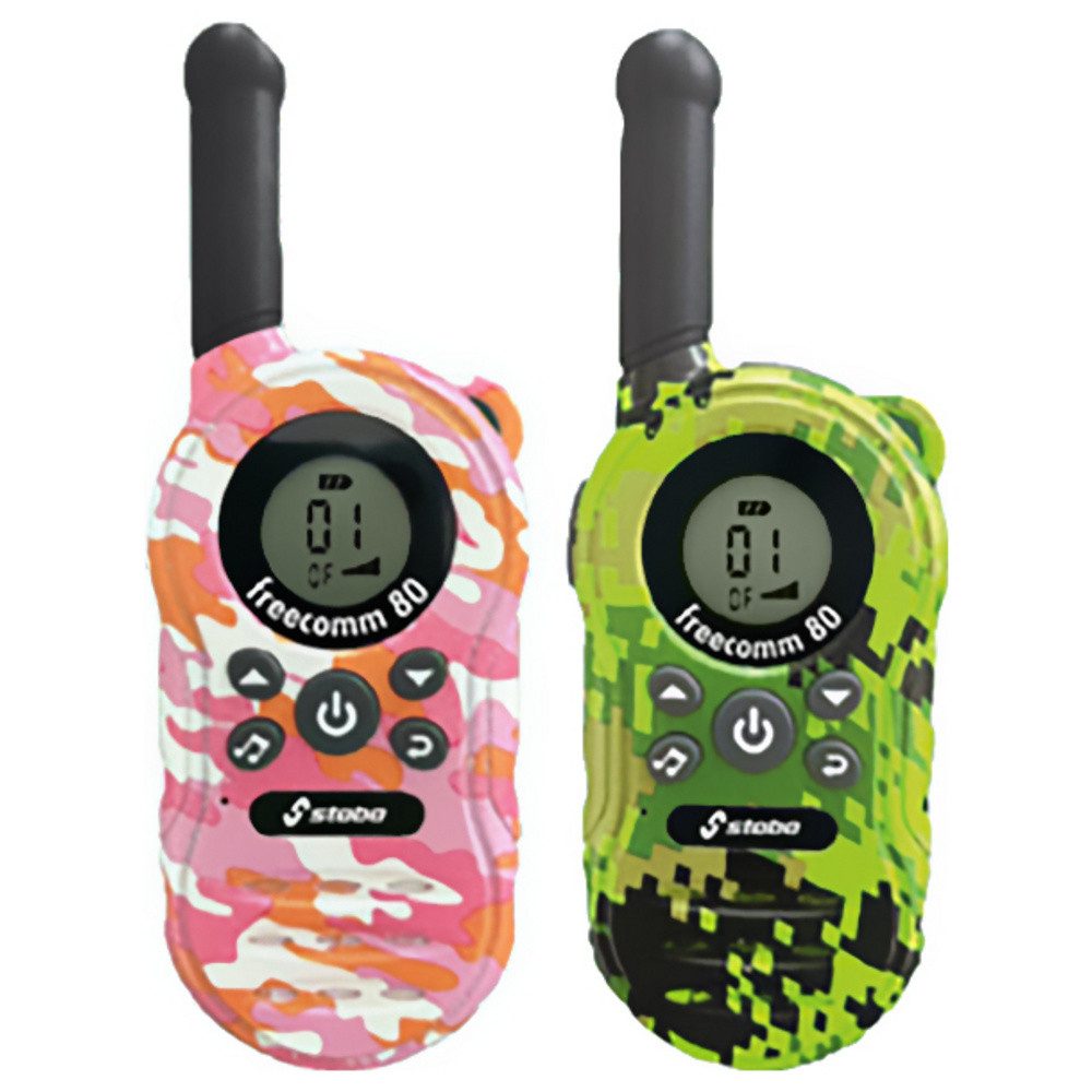 Walkie Talkie Stabo freecomm 80 20080 PMR-Handfunkgerät 2er Set