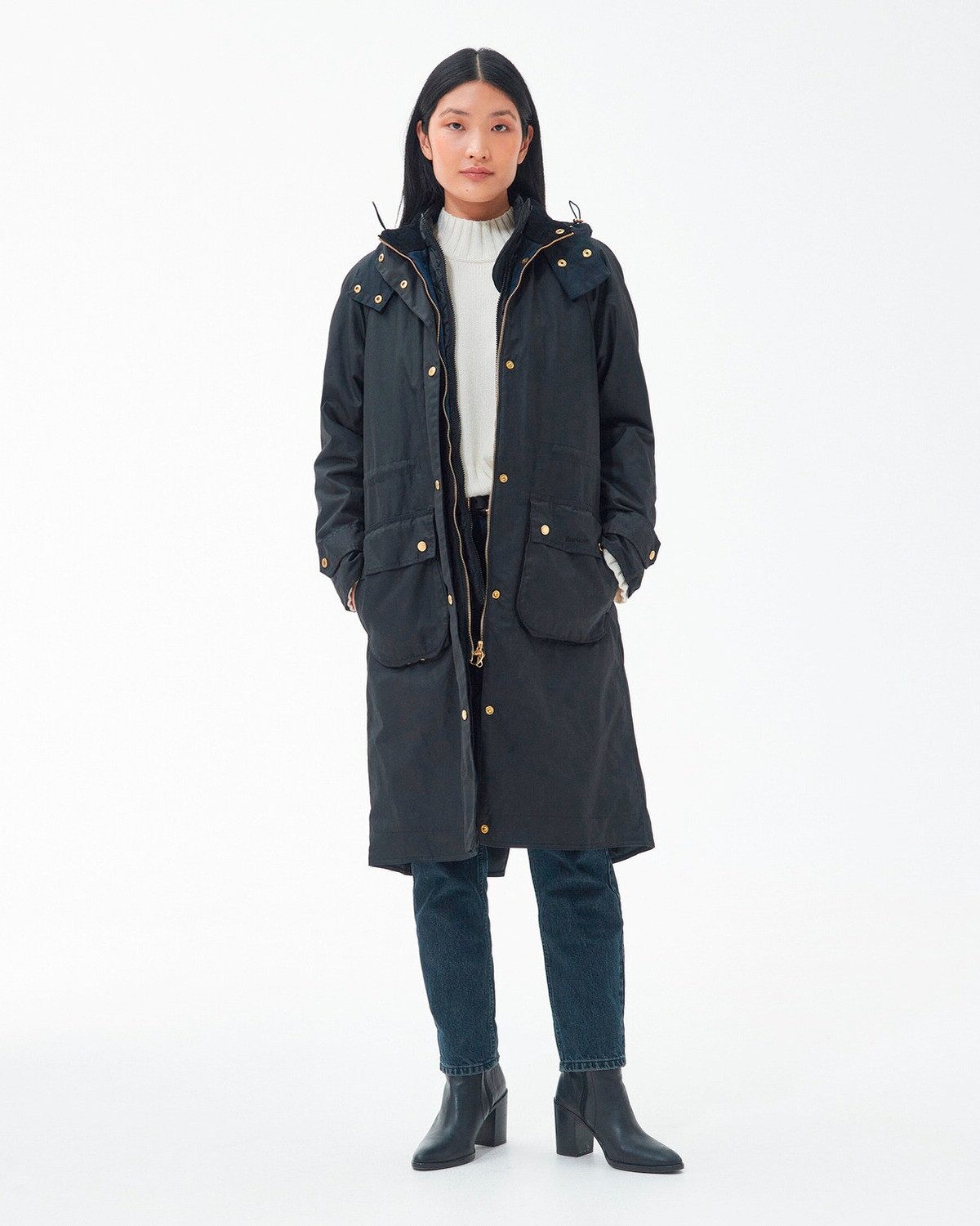 Barbour Funktionsmantel Wachsmantel Long Cannich