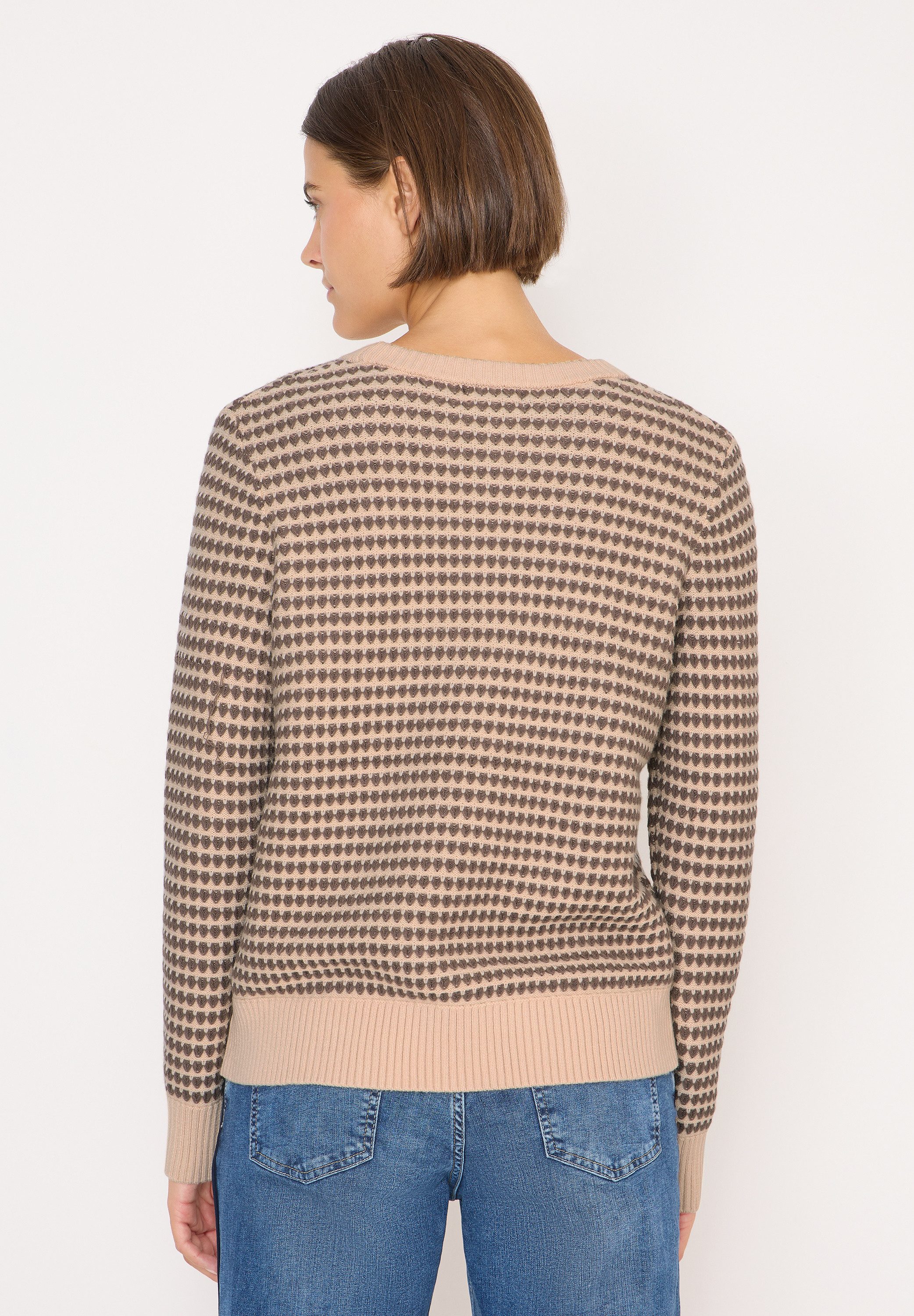 CECIL Strickpullover aus softem Materialmix