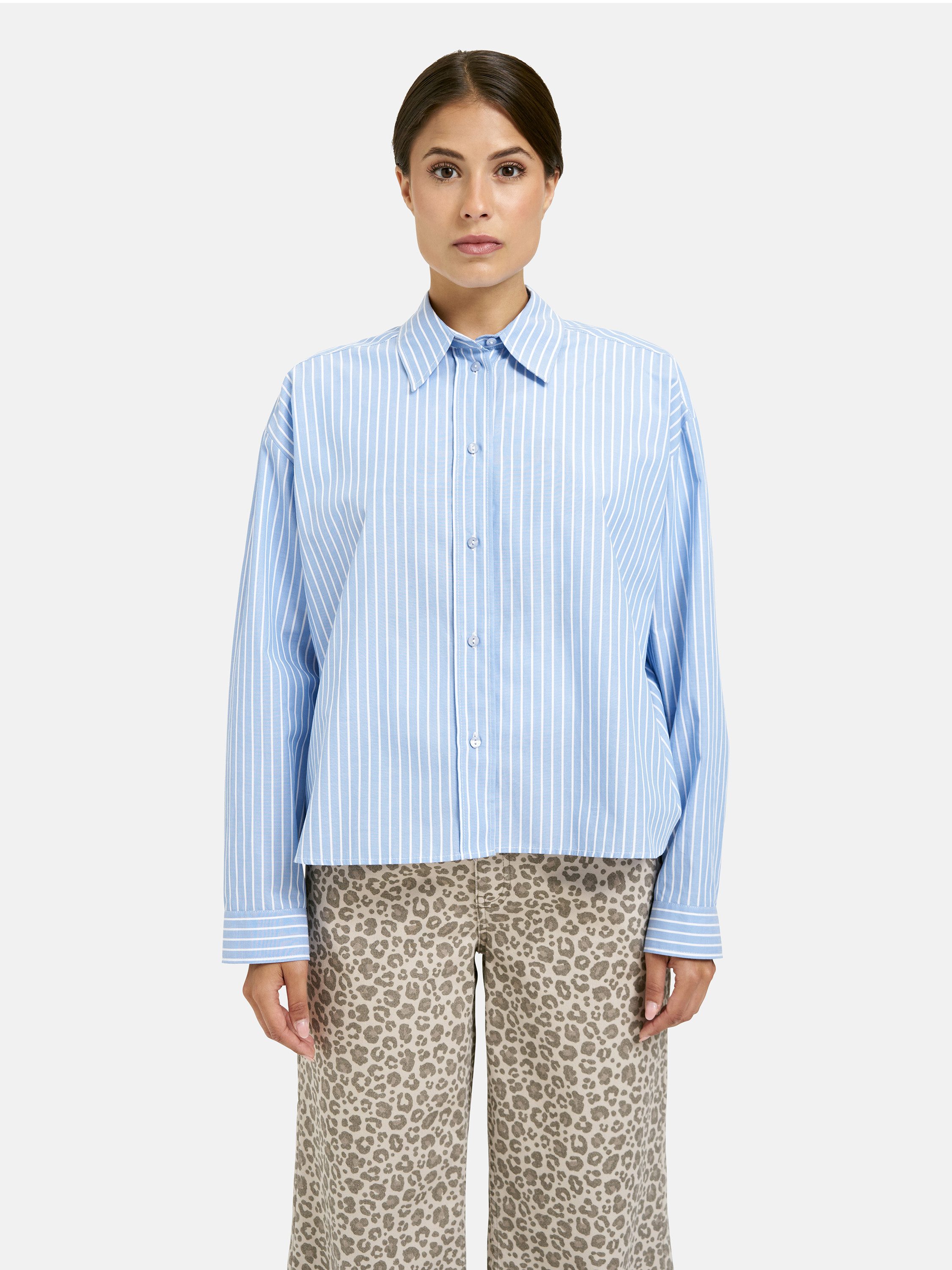 Milano Italy Langarmbluse aus Baumwolle günstig online kaufen