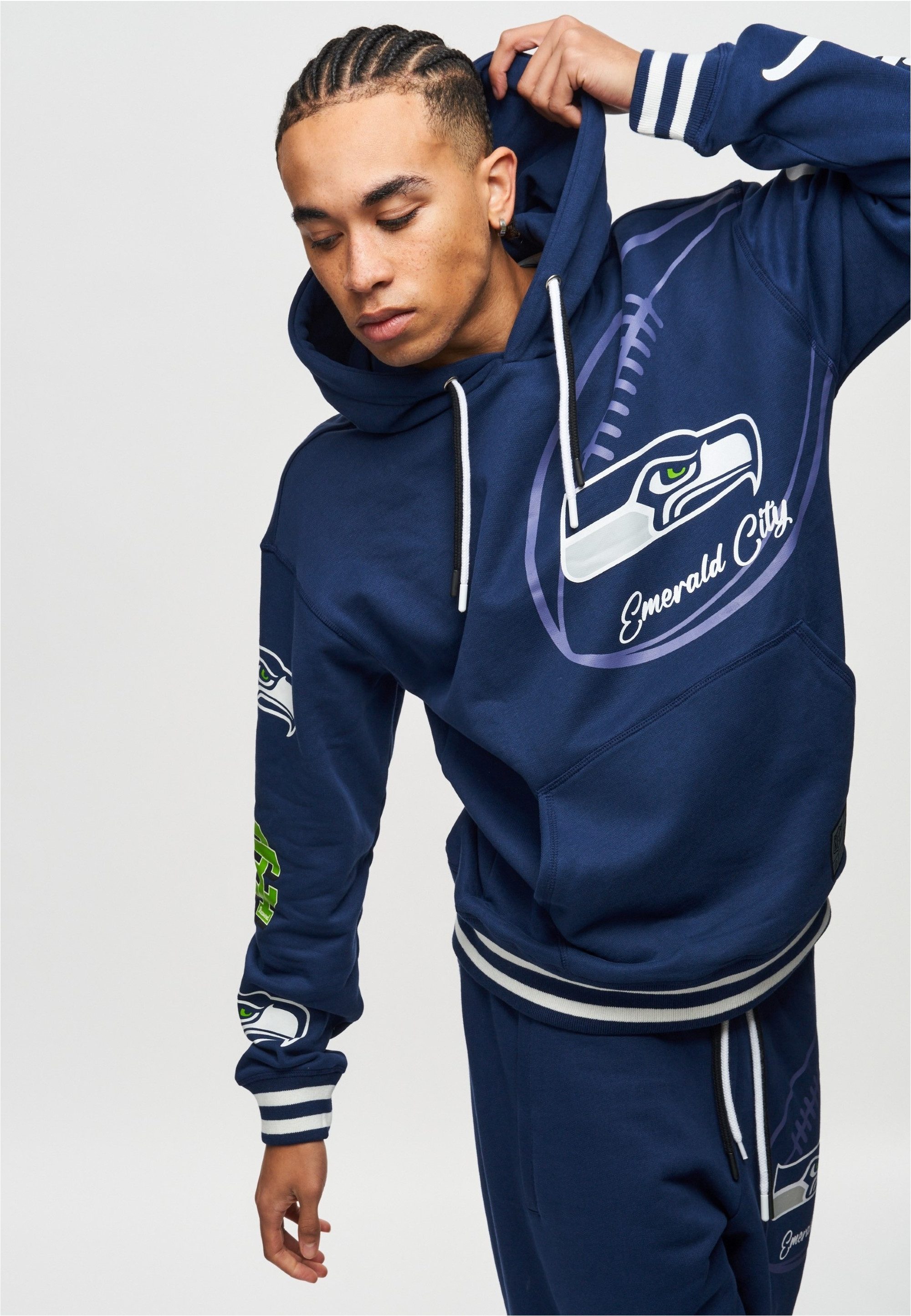 Recovered Kapuzensweatshirt NFL Seahawks Emerald City günstig online kaufen
