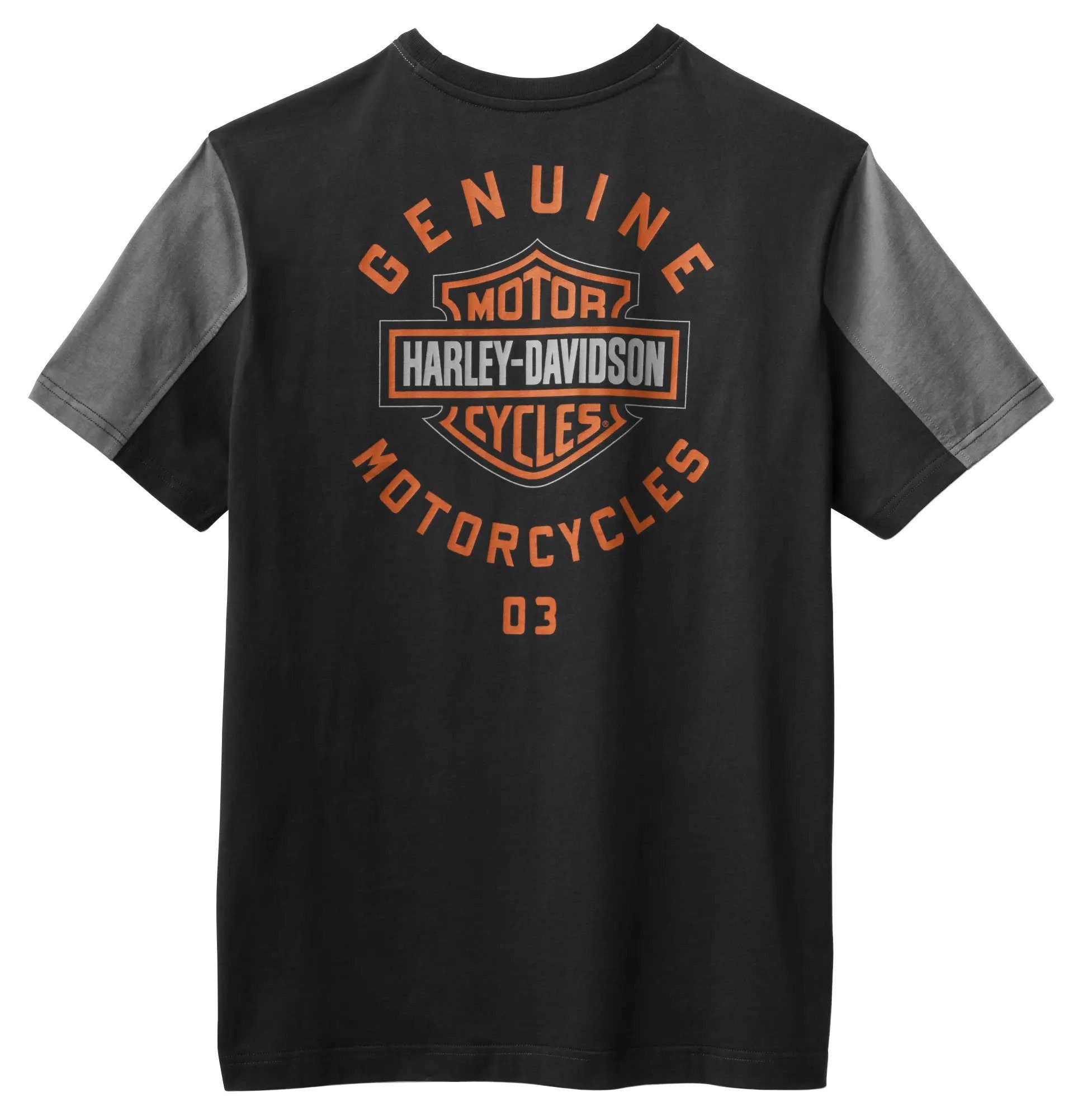 HARLEY-DAVIDSON T-Shirt (Packung) T-Shirt Copperblock Logo