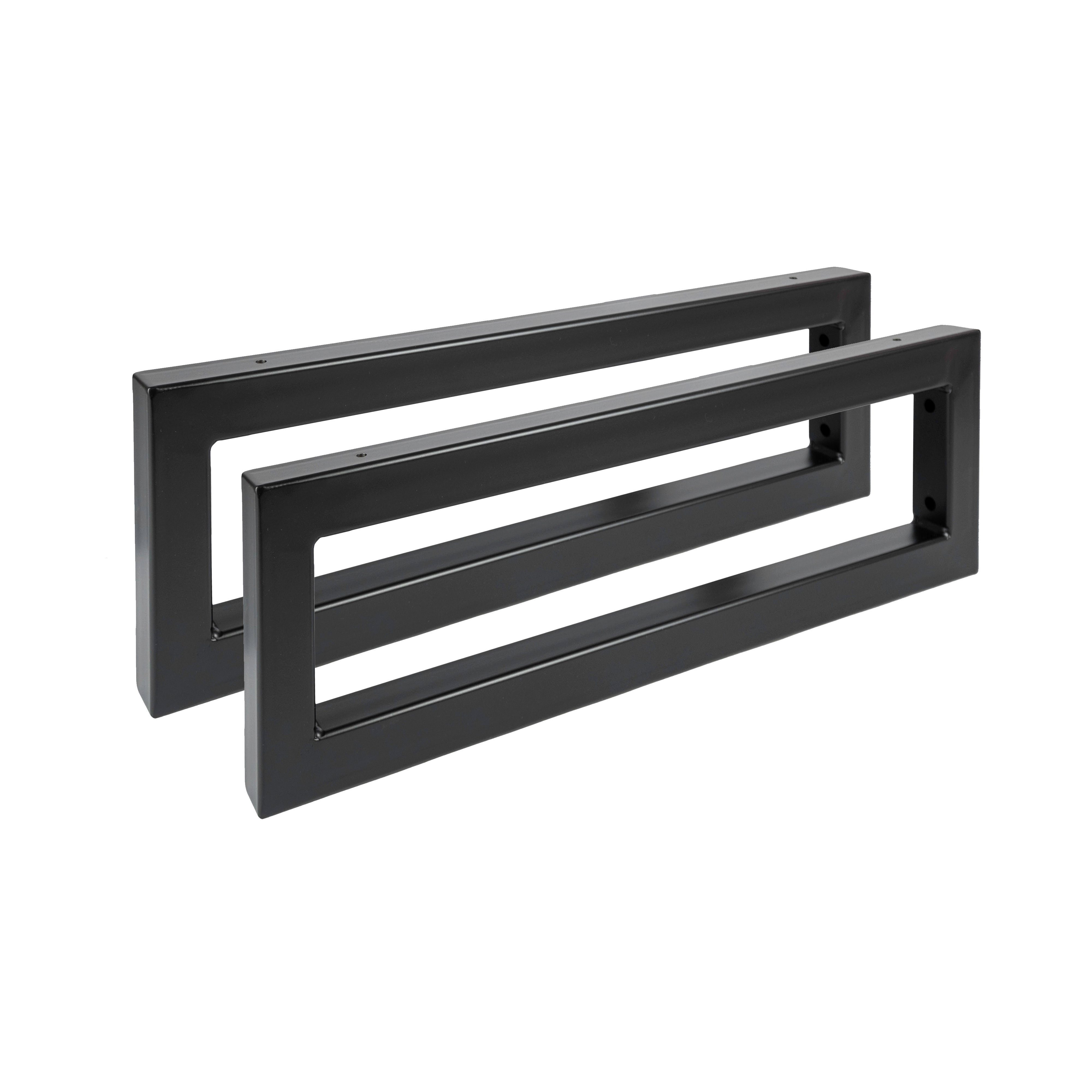 Natural Goods Berlin Wandregalhalter Wandkonsole RECHTECK, günstig online kaufen
