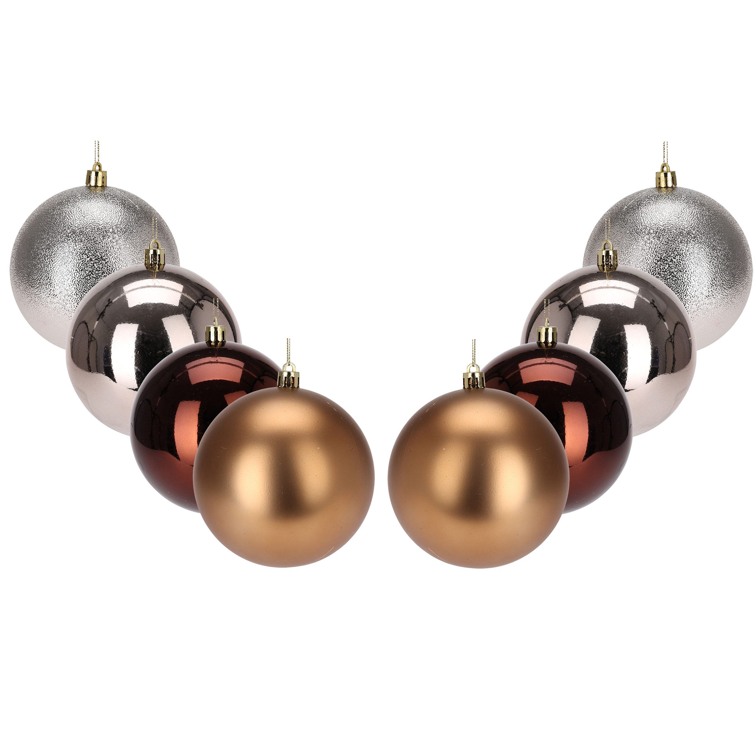 Annastore Weihnachtsbaumkugel Weihnachtskugeln aus Kunststoff zum Hängen - günstig online kaufen