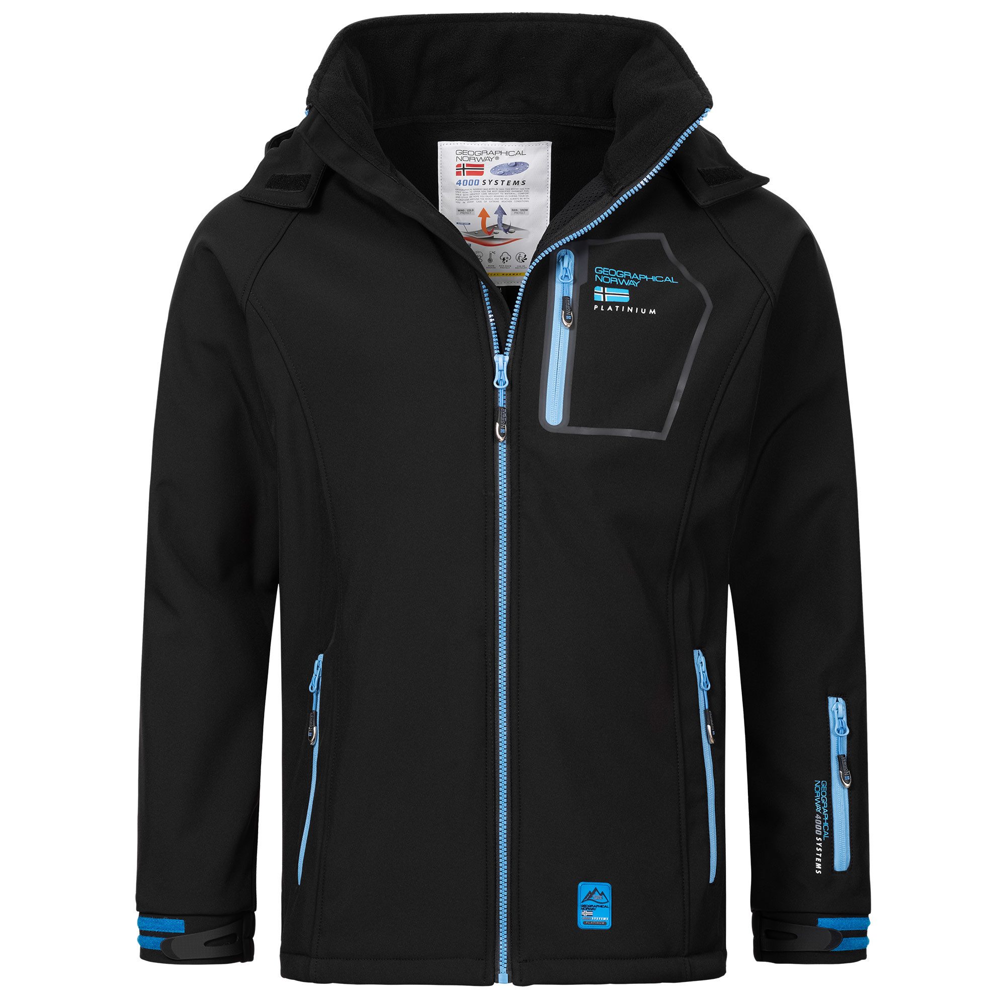 Geographical Norway Softshelljacke Herren Jacke Herbst Winter Regen Übergan günstig online kaufen