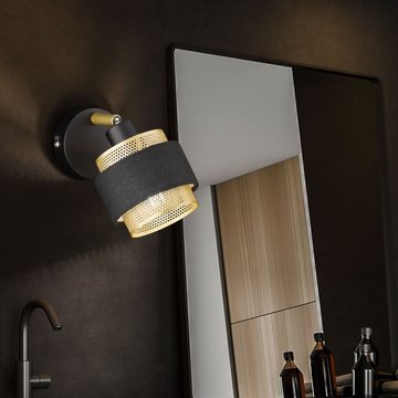 etc-shop Wandleuchte, Leuchtmittel nicht inklusive, Wandleuchte Wohnzimmerlampe Flurleuchte Wandlampe mit beweglichem