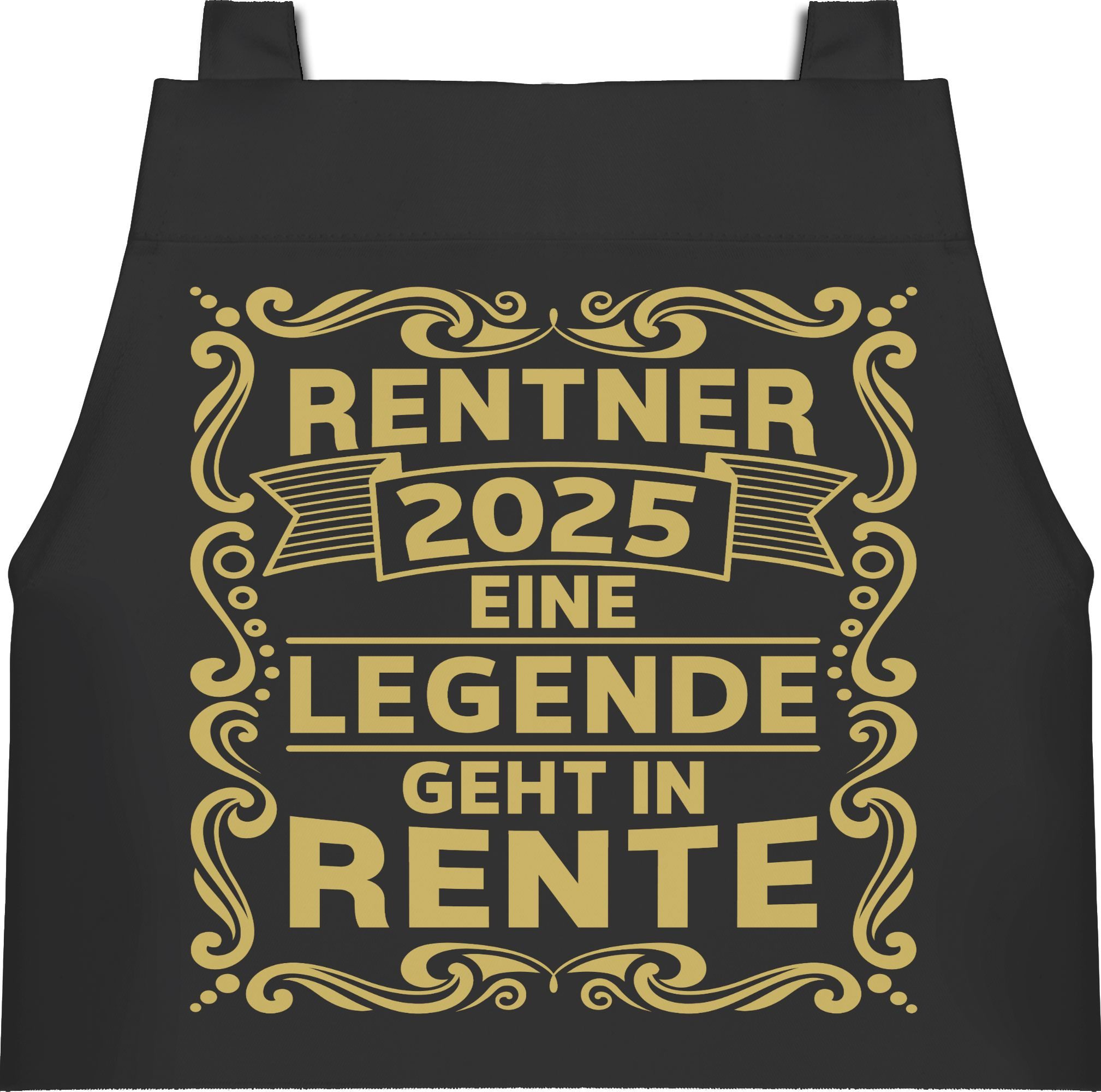 Shirtracer Kochschürze Rentner 2025 Eine Legende günstig online kaufen