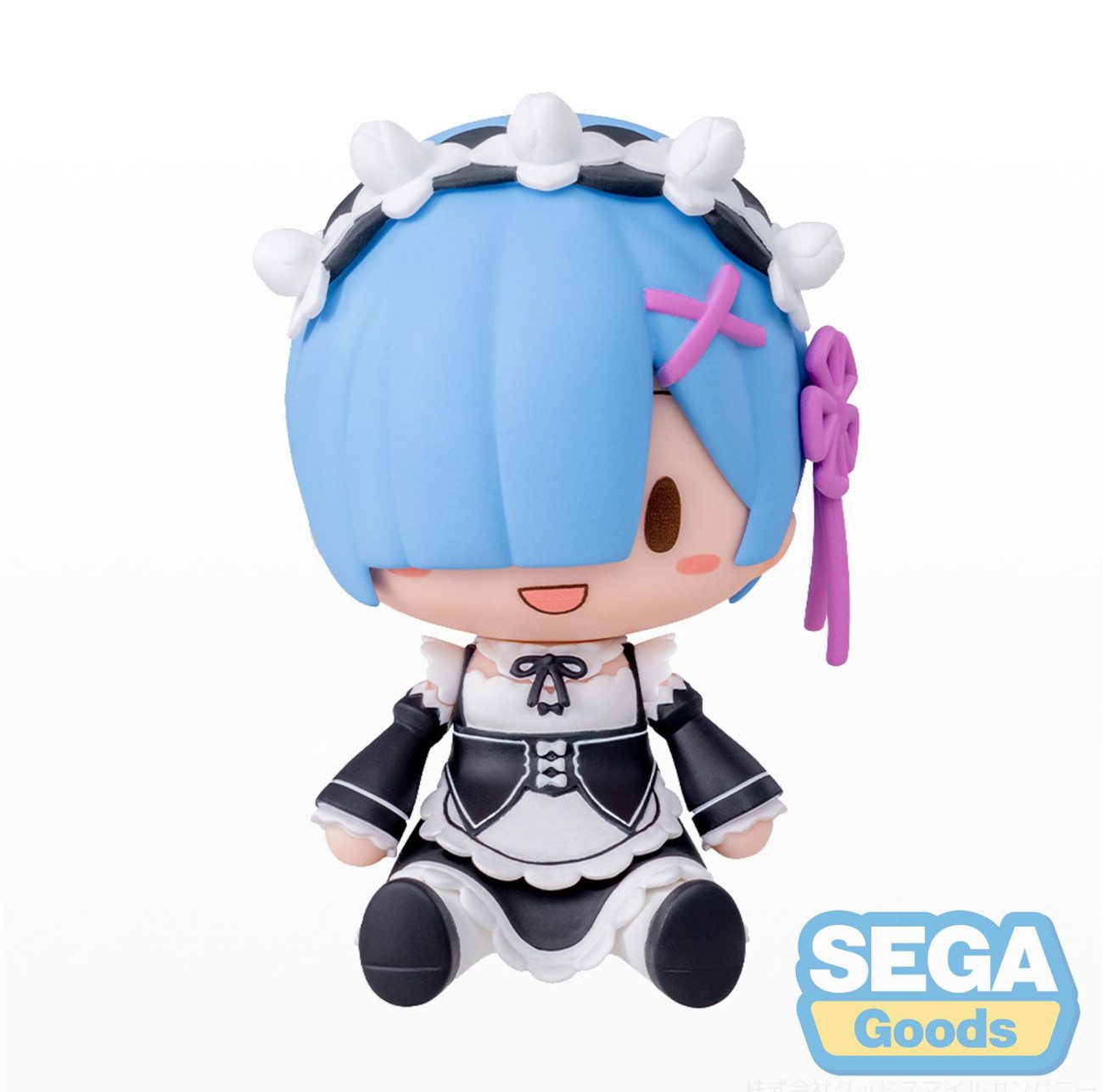 Sega Merchandise-Figur Re:Zero Starting Life in Another World Fuwa Petit Chibi Figur Rem 8 cm