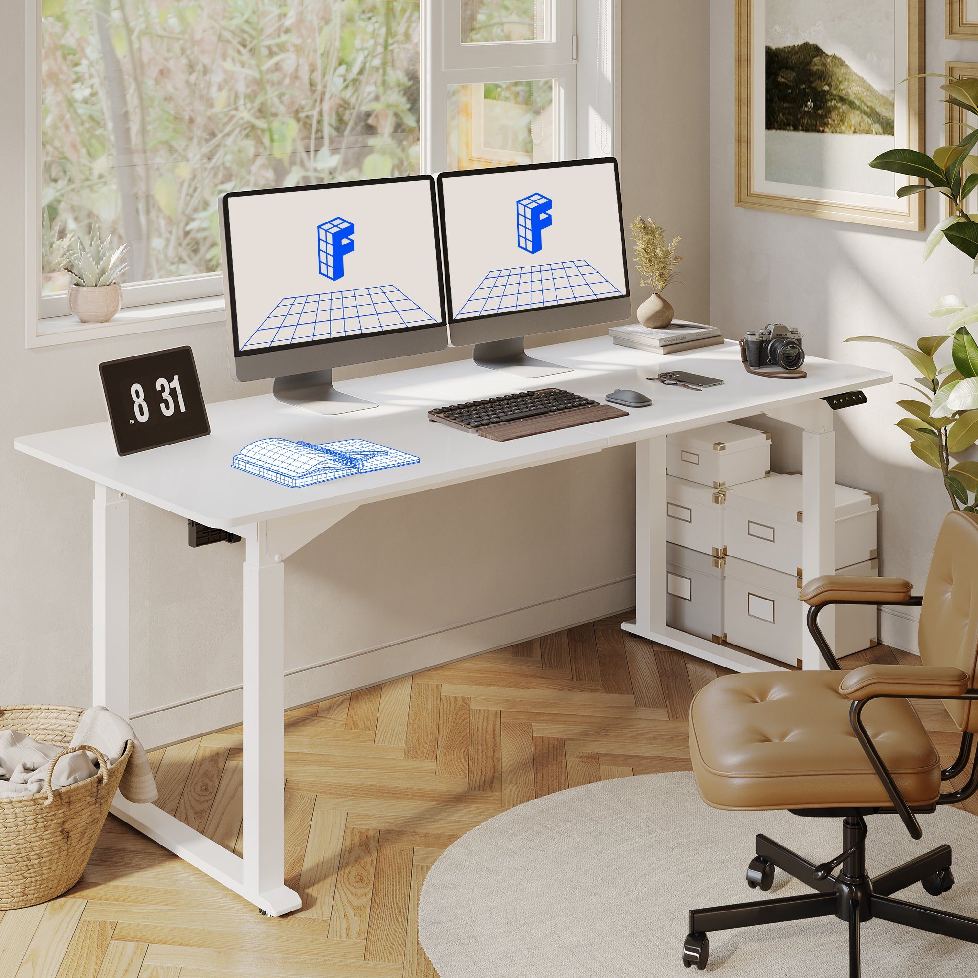 FLEXISPOT Schreibtisch Elektrisch höhenverstellbarer Tisch mit günstig online kaufen
