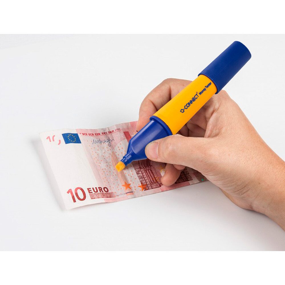 Generic Geldscheinprüfgerät Q-Connect KF14620 Tintenroller Geldprüfstift Money Checker