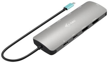 I-TEC Laptop-Dockingstation I-TEC USB-C Metal Nano Dock 2x HDMI 1x GLAN 2x USB 3.2 2x USB 2.0, ...