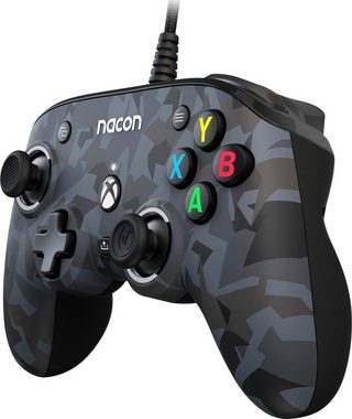 nacon NA010343 Xbox Compact Controller PRO, kabelgebunden, 3D-Klang Gaming-Controller (personalisierbar, camoflage urban)
