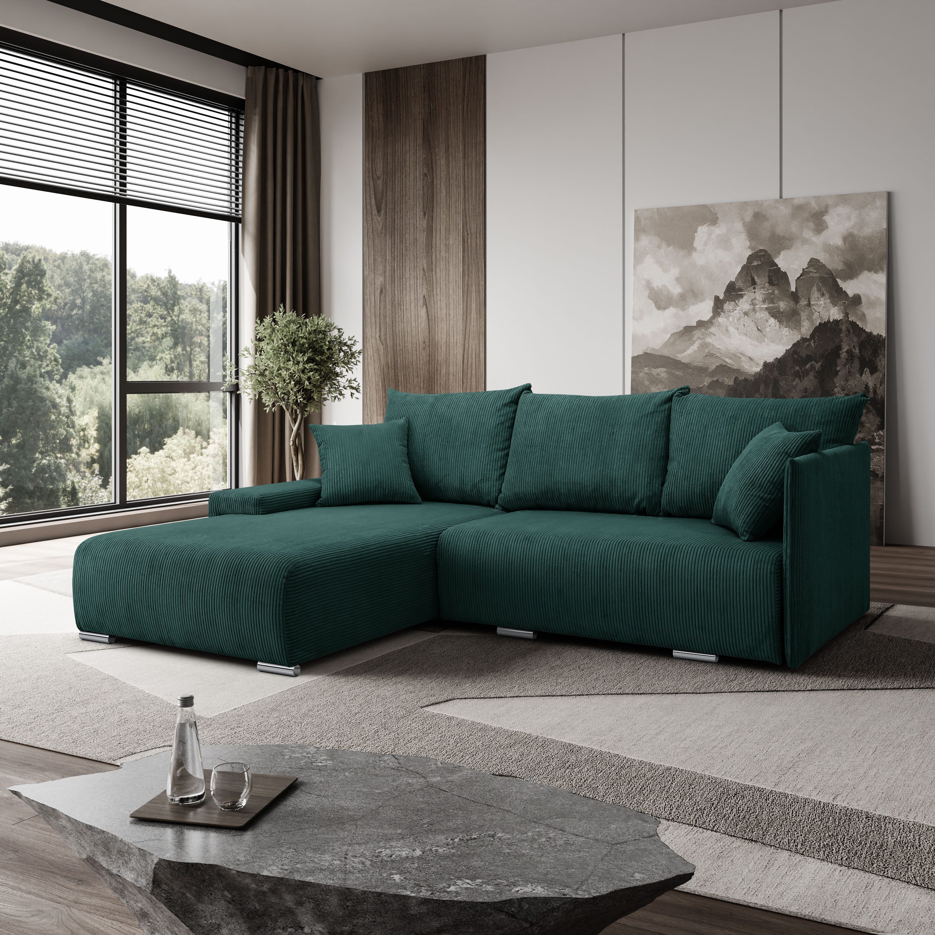 Kaiser Möbel Ecksofa Sofa L form, günstig online kaufen