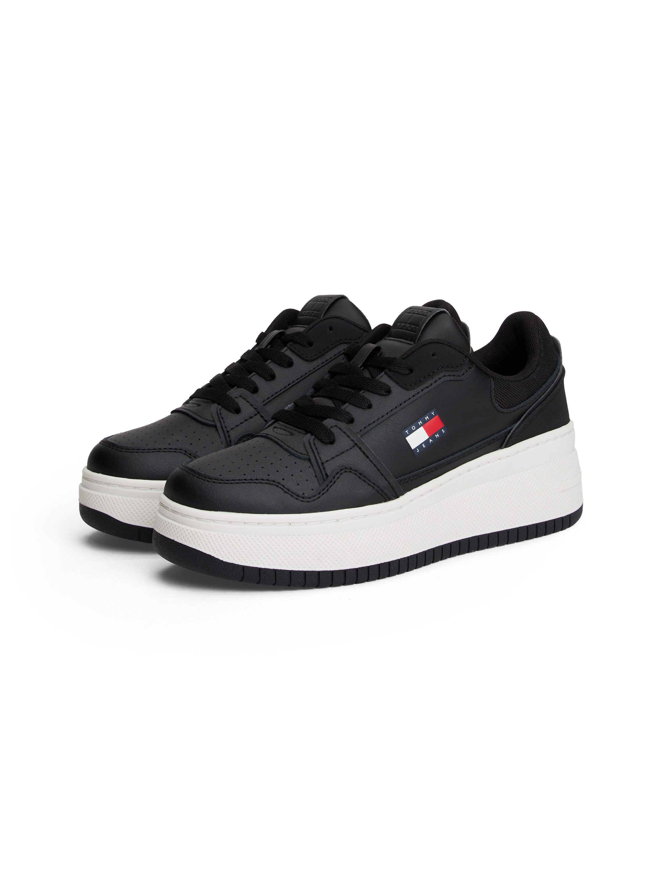 Tommy Jeans TJW RETRO BASKET FLATFORM Keilsneaker, Plateau, Freizeitschuh, günstig online kaufen