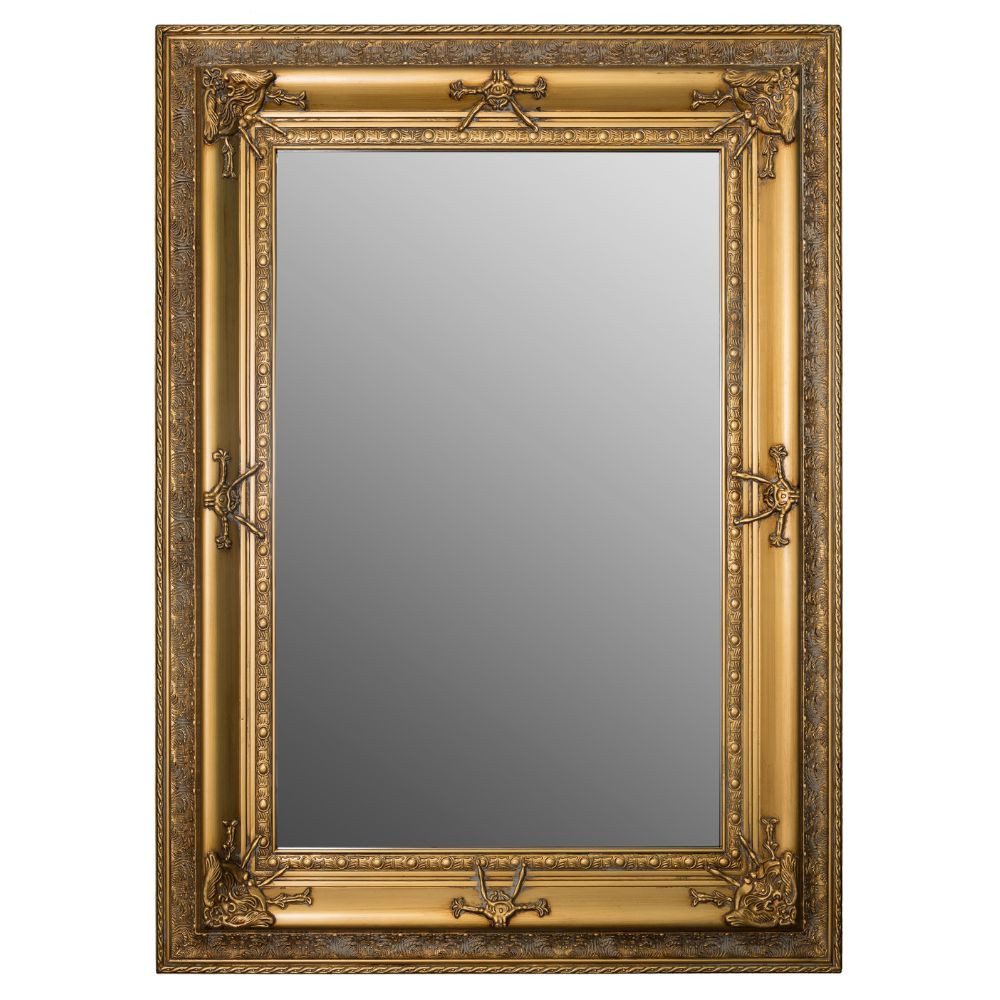 LebensWohnArt Wandspiegel Barock Spiegel AMPIO antik-gold günstig online kaufen
