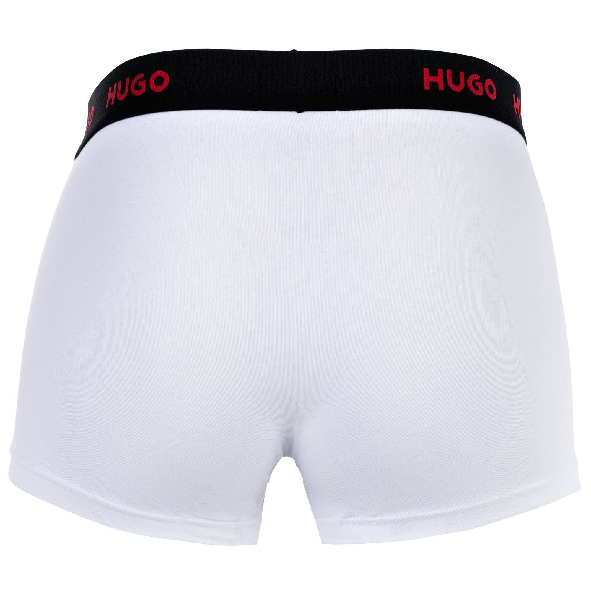 Rot/Weiß/Schwarz Shorts, HUGO Pack Triplet - Boxer 3er Herren Boxer Trunks