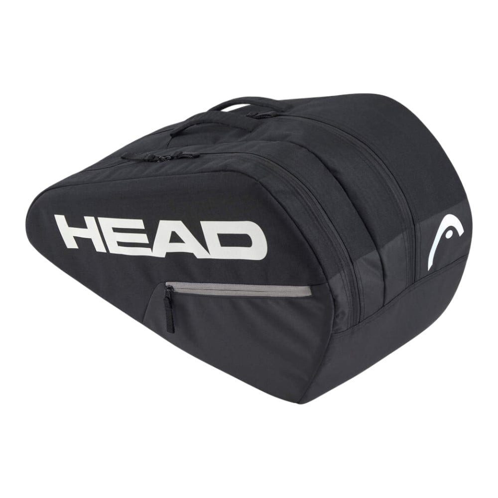 Sporttasche Racketbag Base Padel Bag M (Schlägertasche, 2 Hauptfächer) schwarz 6er