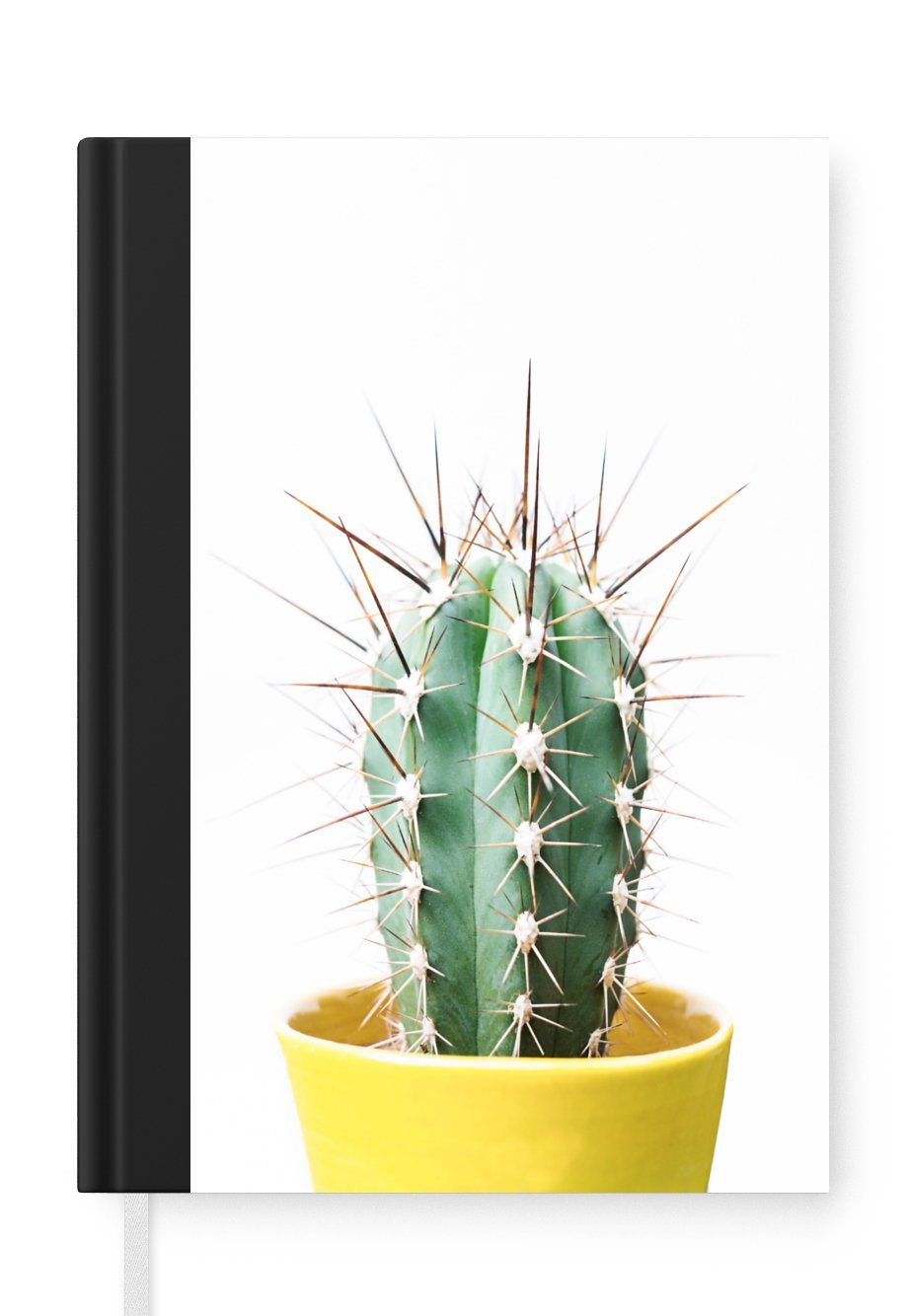 MuchoWow Notizbuch Kaktus - Pflanzen - Natur - Grün, Journal, Merkzettel, Tagebuch, Notizheft, A5, 98 Seiten, Haushaltsbuch