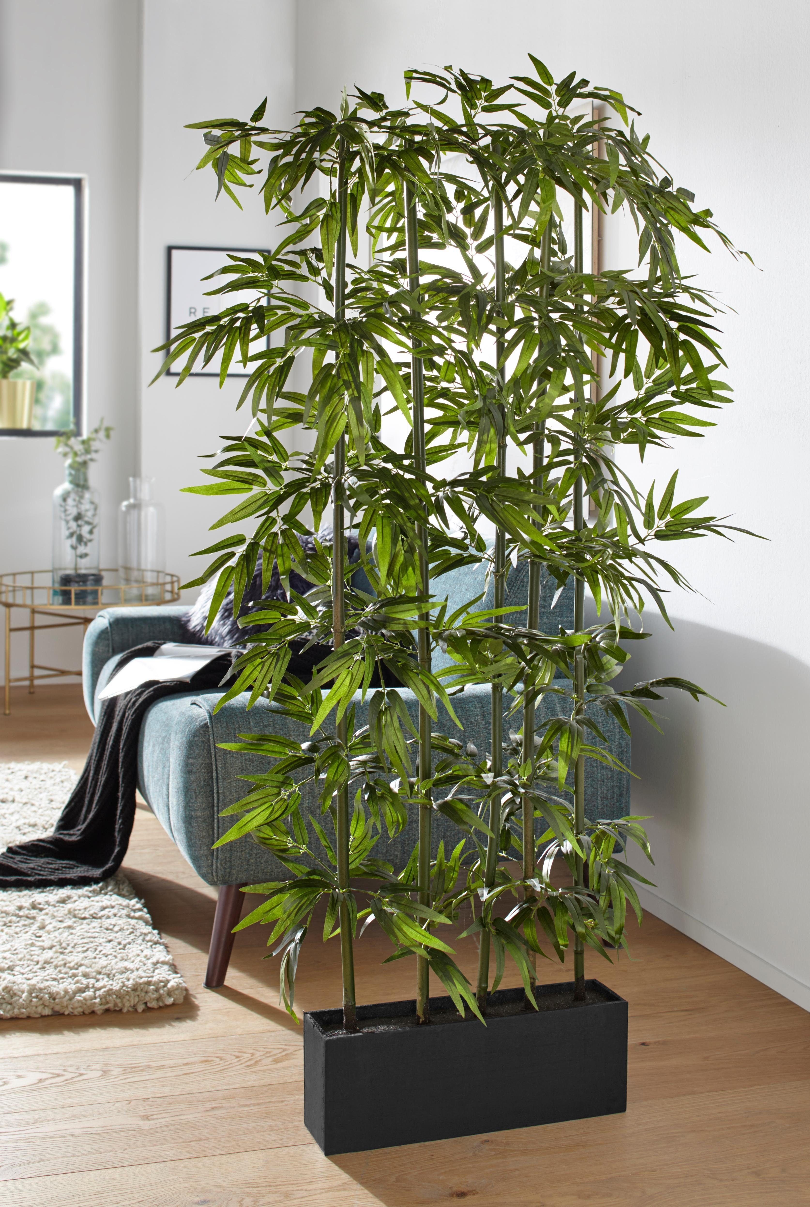 Creativ green Kunstpflanze »Bambus«, Auch als Raumteiler verwendbar