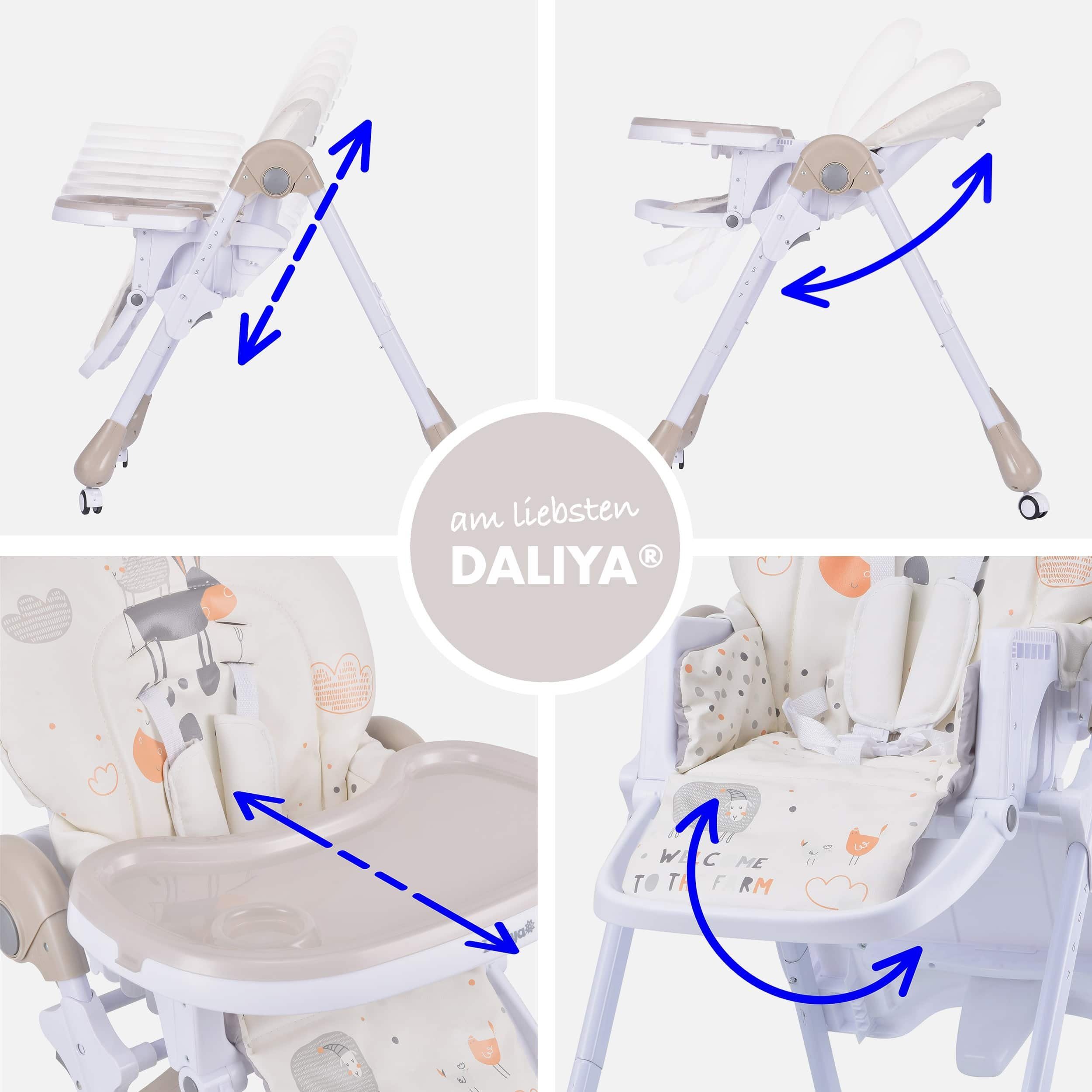 Daliya® Hochstuhl SITONMI 3in1 Kinderhochstuhl & günstig online kaufen