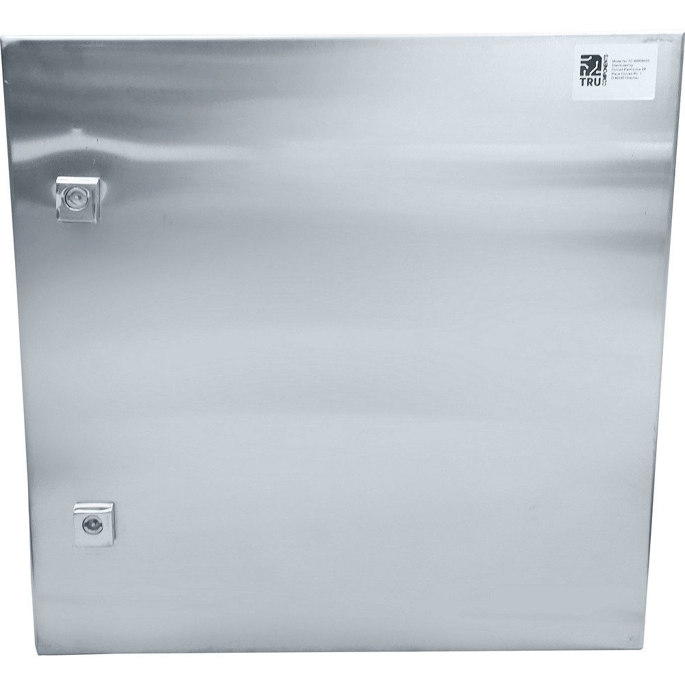 TRU COMPONENTS TRU COMPONENTS TC-SS505020 Schaltschrank 500 x 500 x 200 Edelstahl Lic Steckdosenverteiler