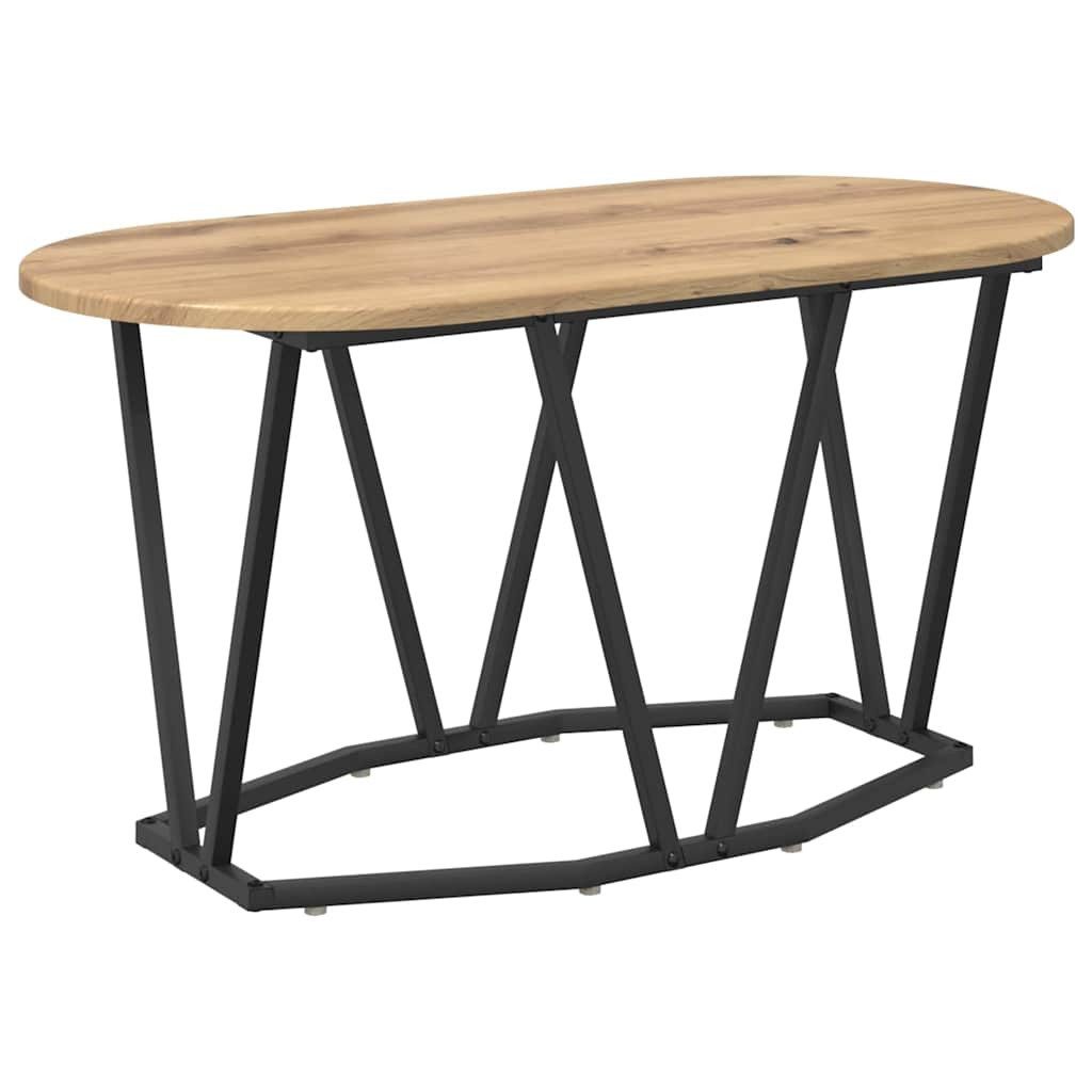 vidaXL Couchtisch Couchtisch Eiche handwerklich 80 günstig online kaufen