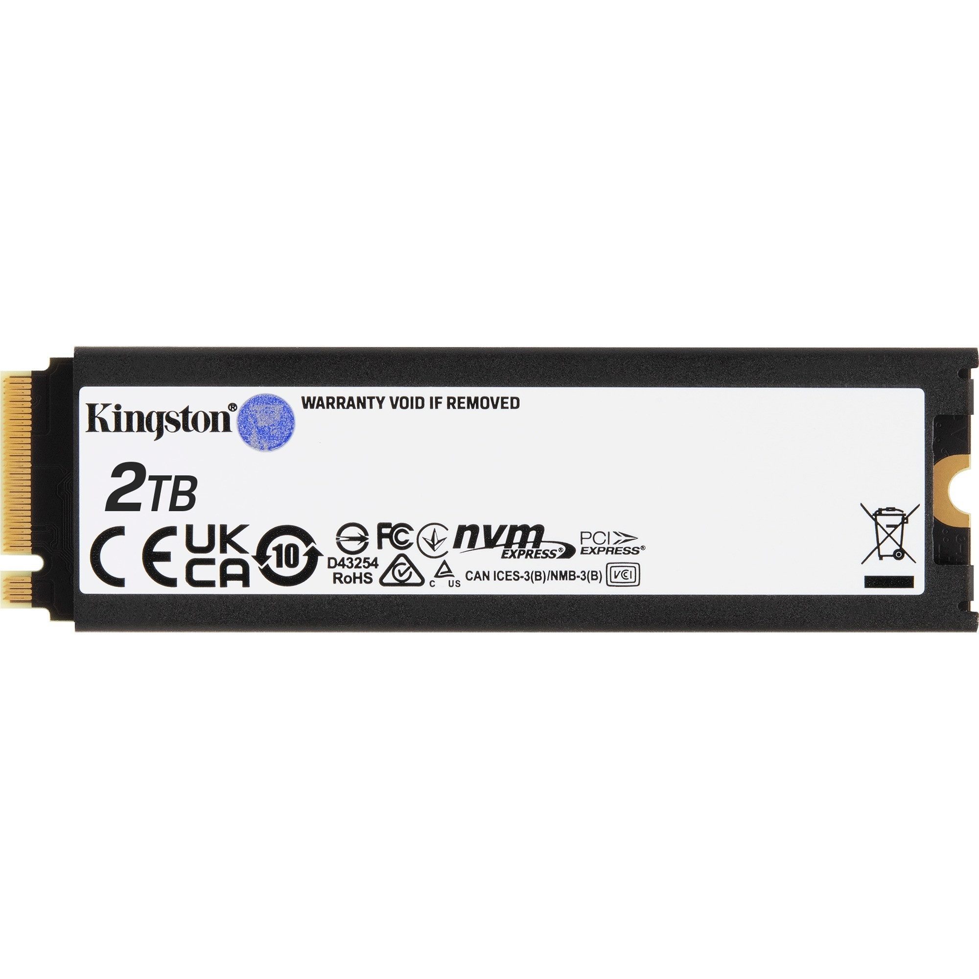 Kingston FURY Renegade 2TB PS5 SSD PC M.2 2280 NVMe mit Kühler interne SSD (2 TB) M.2" 7300 MB/S Lesegeschwindigkeit, 7000 MB/S Schreibgeschwindigkeit, PCIe Gen4 x4, Phison E18, 3D TLC NAND, DRAM Cache