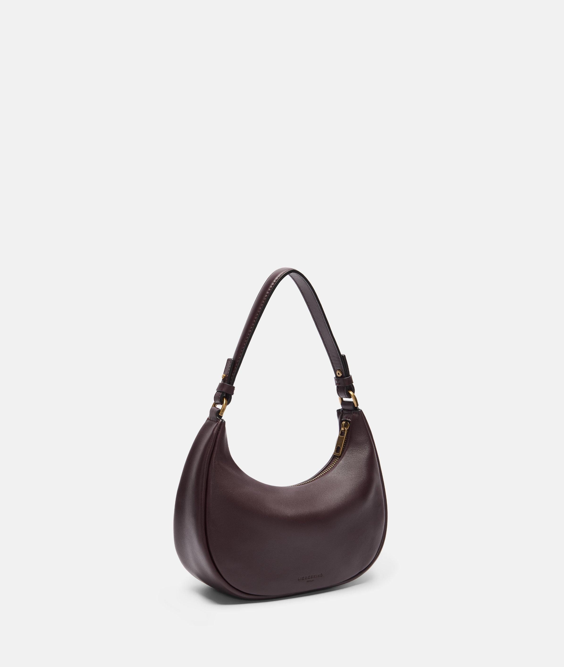 Liebeskind Berlin Schultertasche Dancing Letters Hobo XS, Kleine Tasche aus Nappaleder