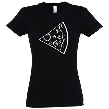 Couples Shop T-Shirt Pizza Partner Look T-Shirts (1-tlg) mit trendigem Fun Print