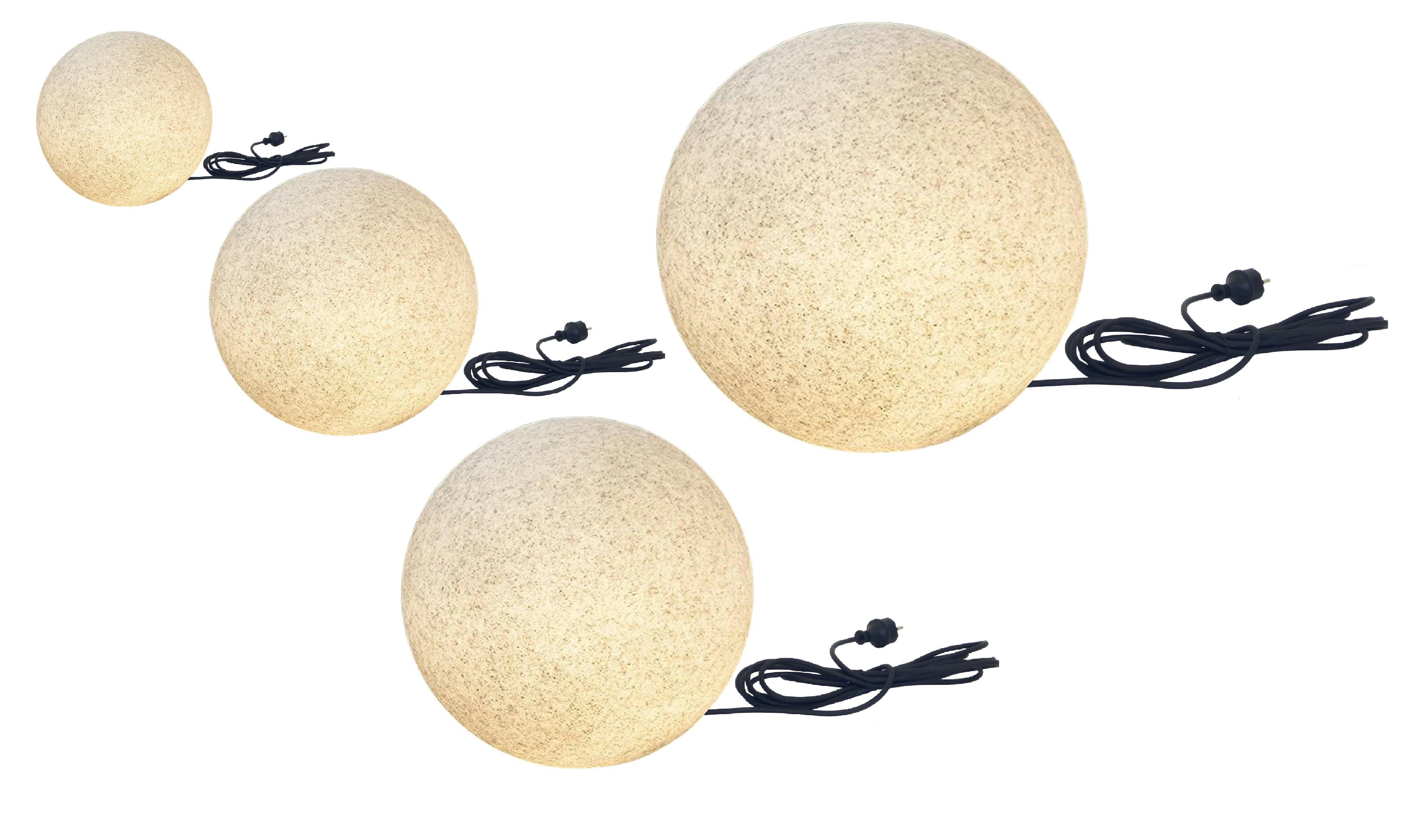 TRANGO LED Gartenleuchte, 200GB IP65 Gartenkugel in 20cm Durchmesser inkl. günstig online kaufen