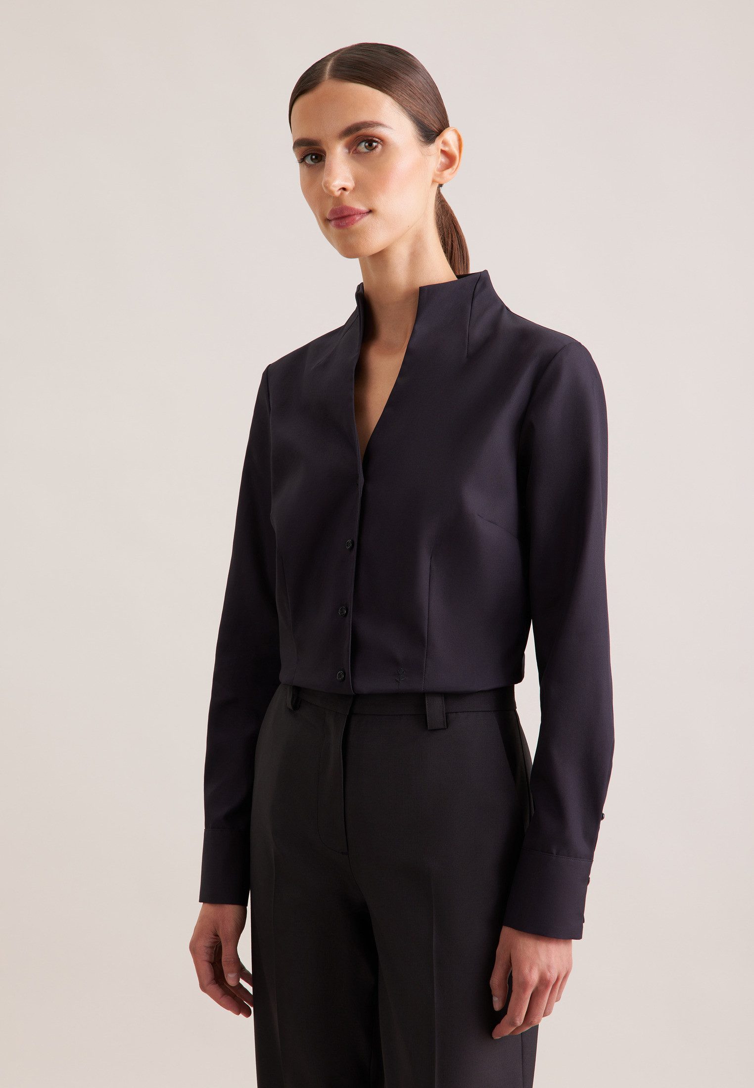 seidensticker Klassische Bluse 1/1 Uni günstig online kaufen