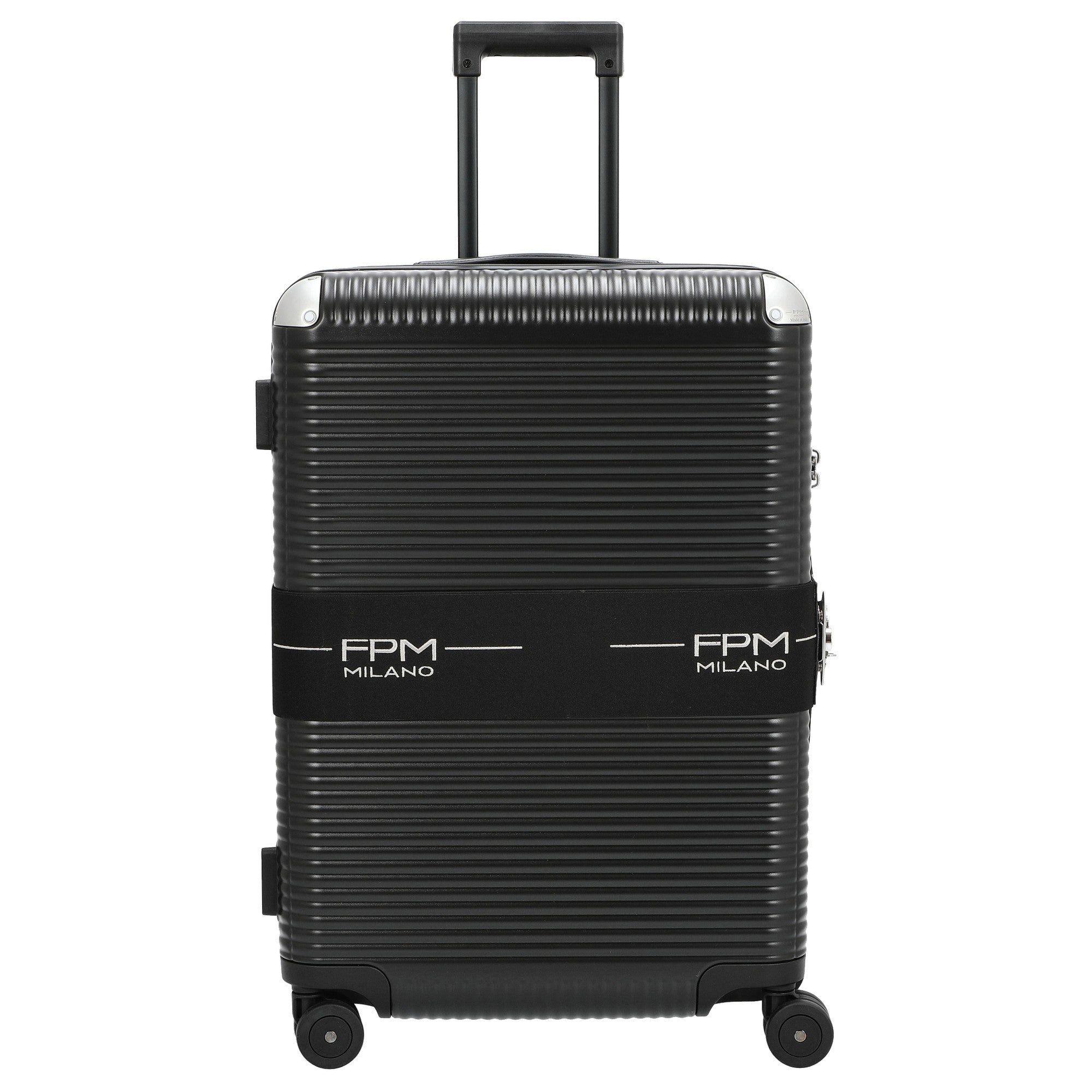 FPM Koffer Milano Bank Zip Deluxe Spinner 68 - 4-Rollen-Trolley M 68 cm (eclipse, 4 Rollen Rollen