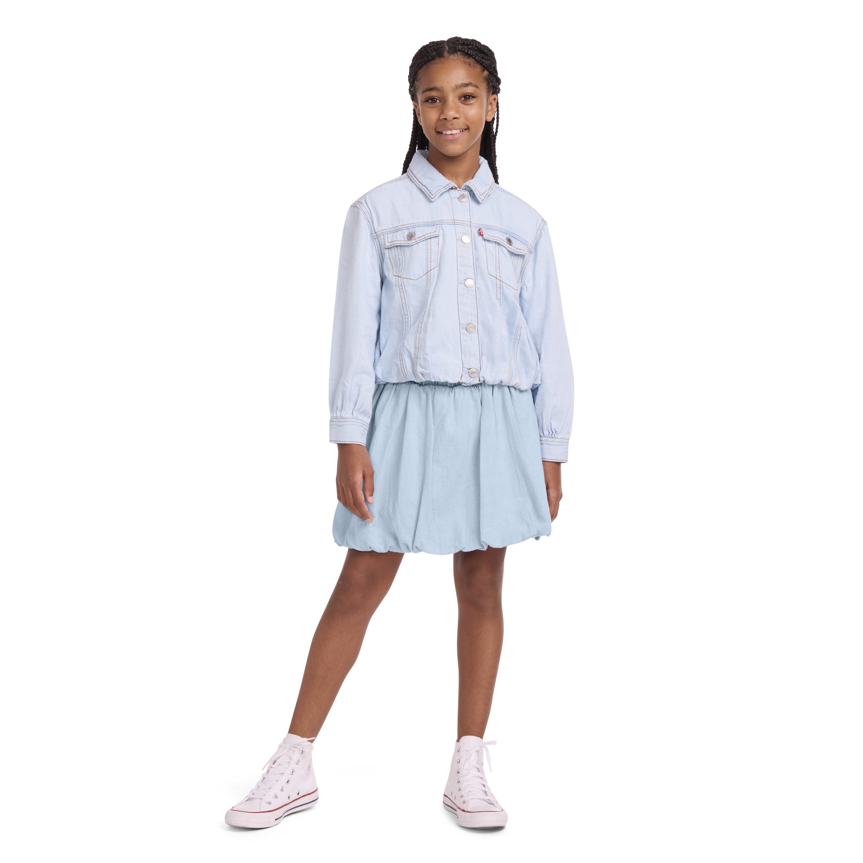 Levi's® Kids Minirock LVG DENIM BUBBLE SKIRT for Girls, mit Ballonschnitt