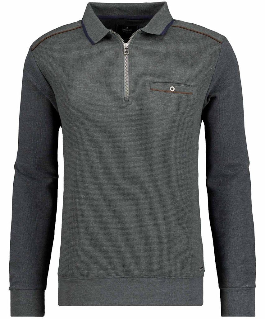 RAGMAN 3/4-Arm-Shirt Ragman / He.Sweatshirt / Polo