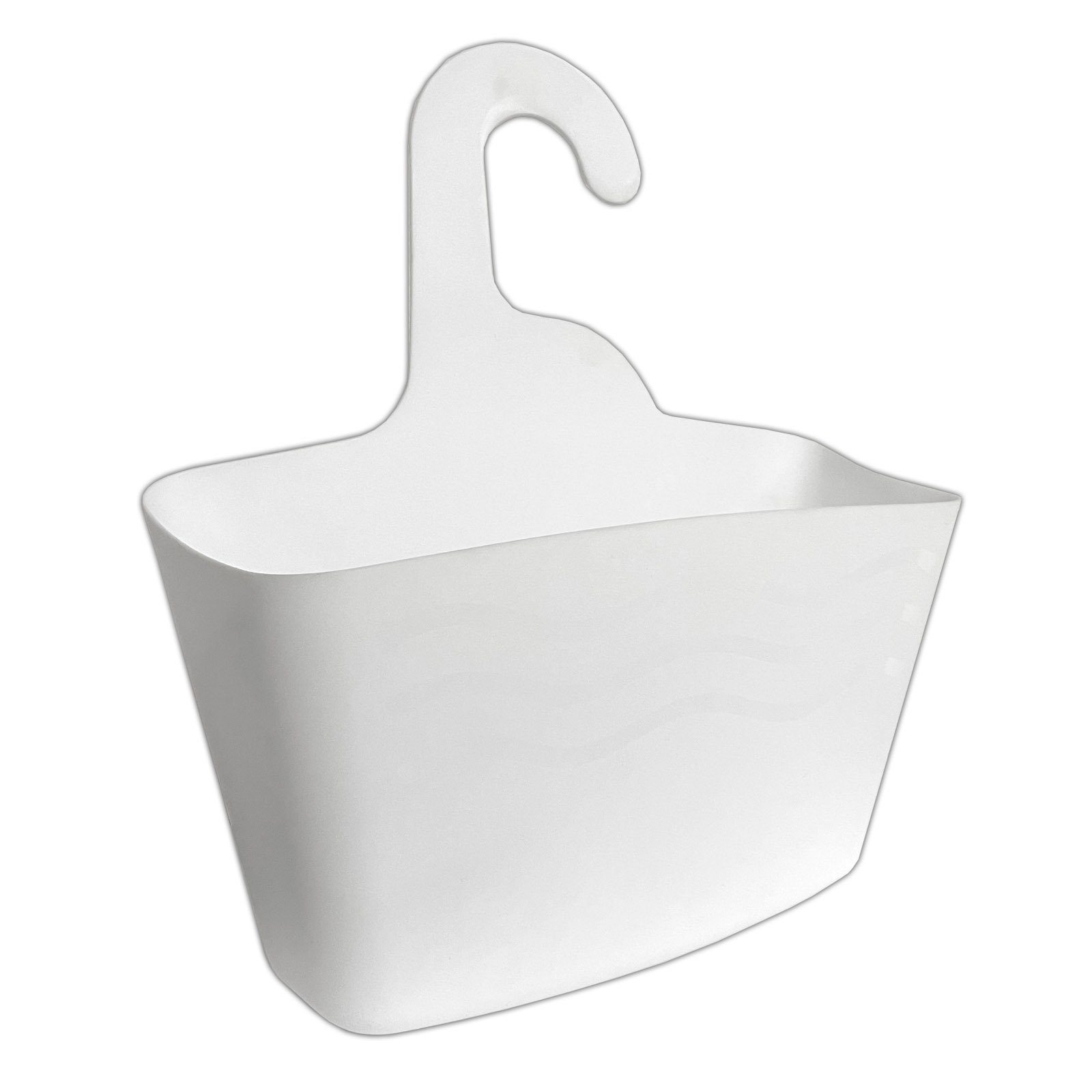 HAC24 Duschablage Duschaufhänger Duschkorb Seifenkorb, 2-tlg., Weiß Kunstst günstig online kaufen