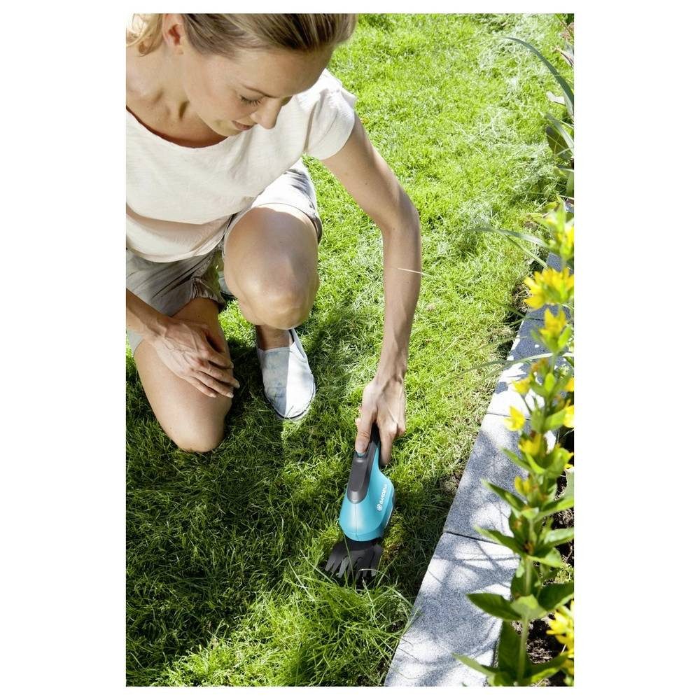 GARDENA Grasschere 9881-20 AccuCut Li Grasschere inkl. Akku Lithium 560 g, inkl. Akku