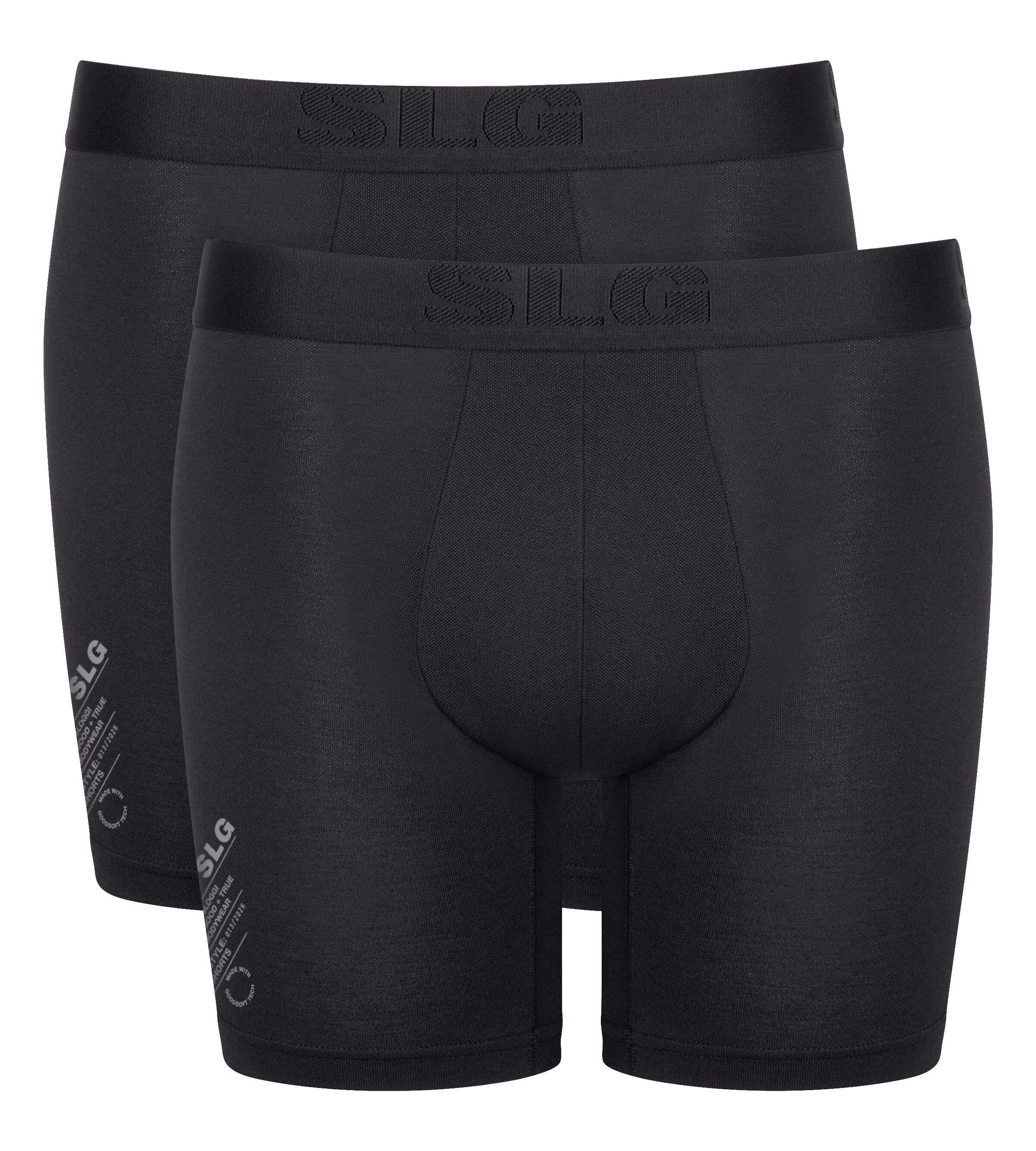 Sloggi Boxershorts SLG Base Soft ohne Eingriff, mit elastischem Logobund