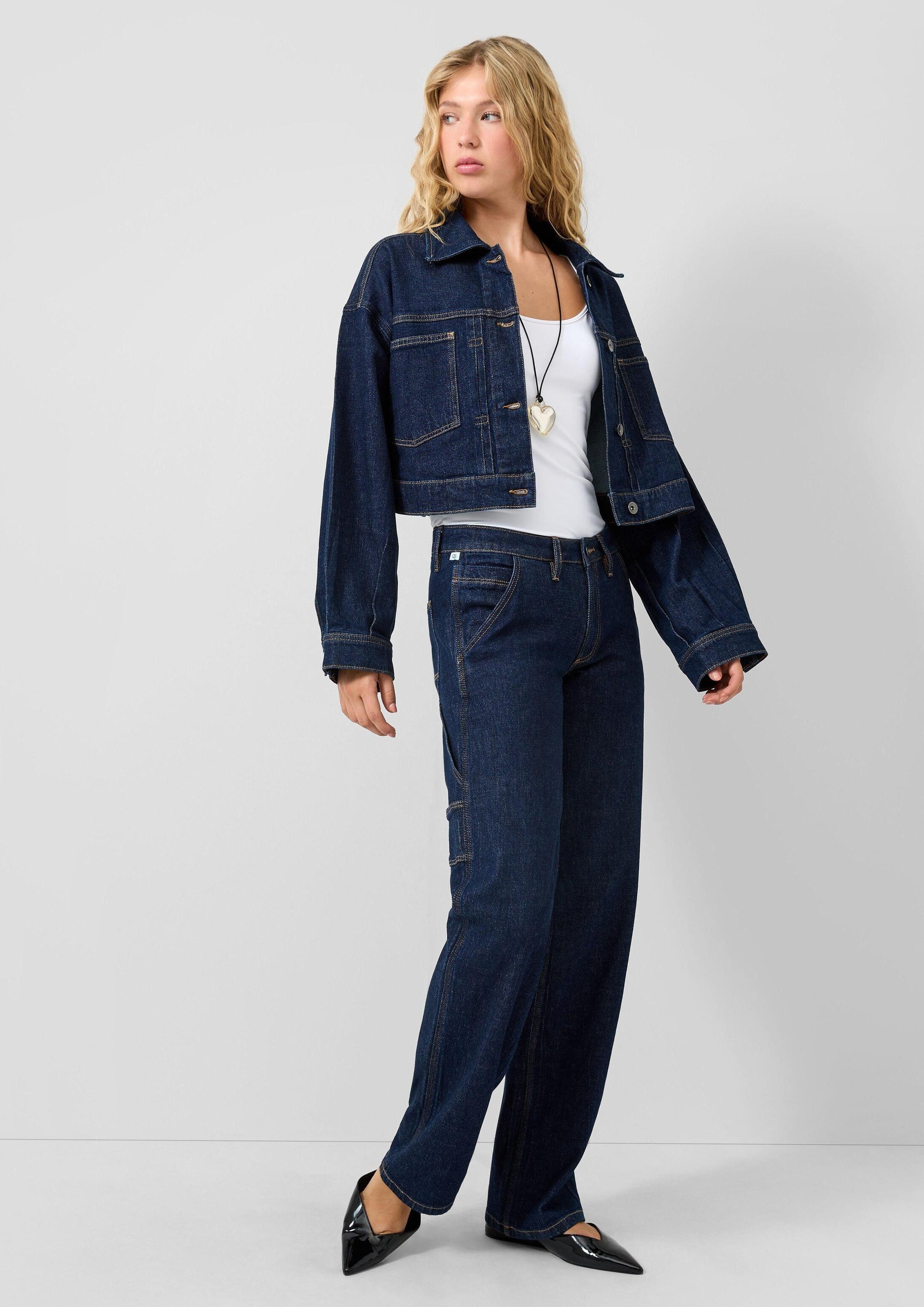 QS Funktionsjacke Indoor-Jacke Denimjacke – Bild 5 von 5