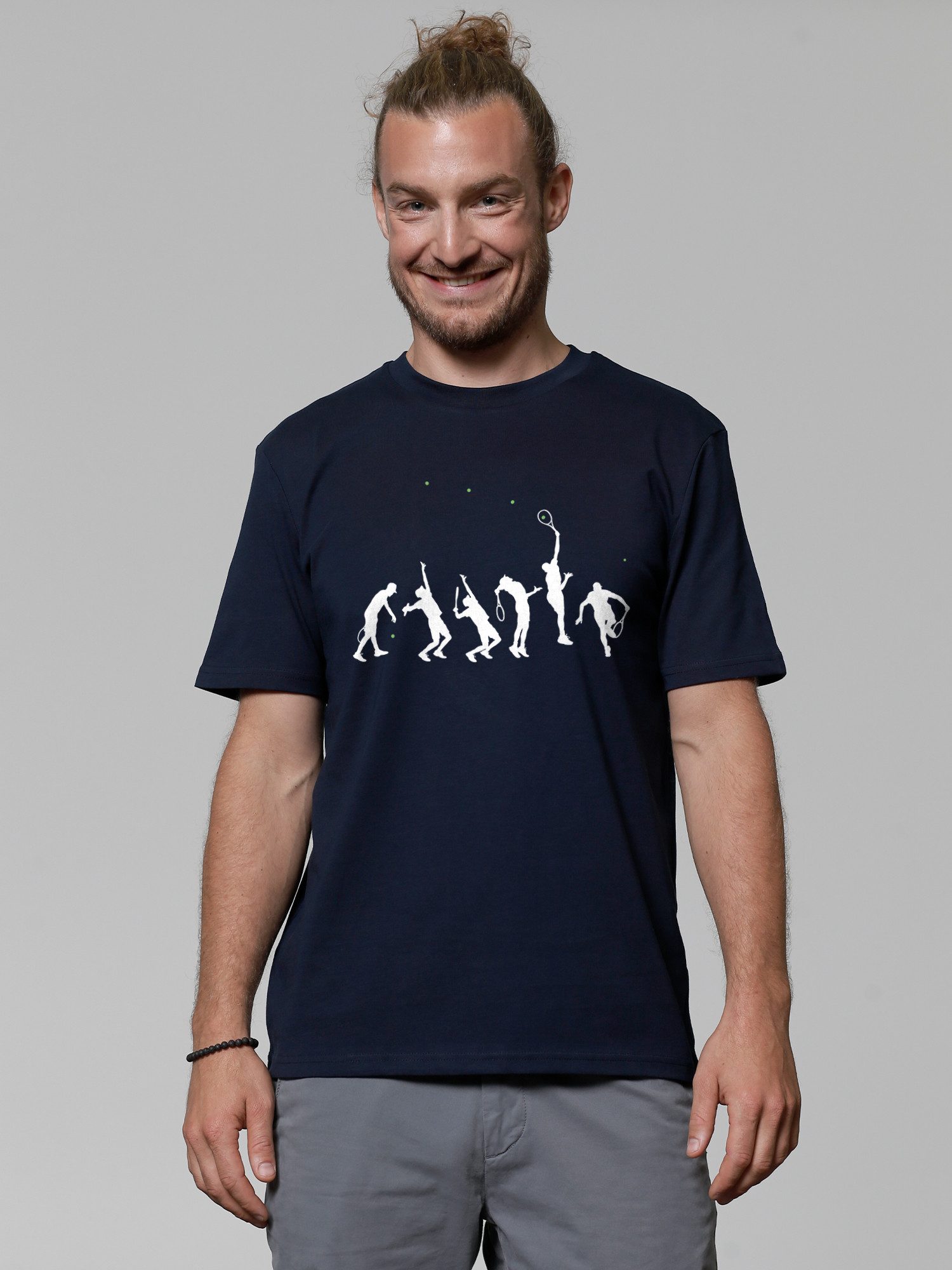 wat? Apparel T-Shirt Tennis Evolution