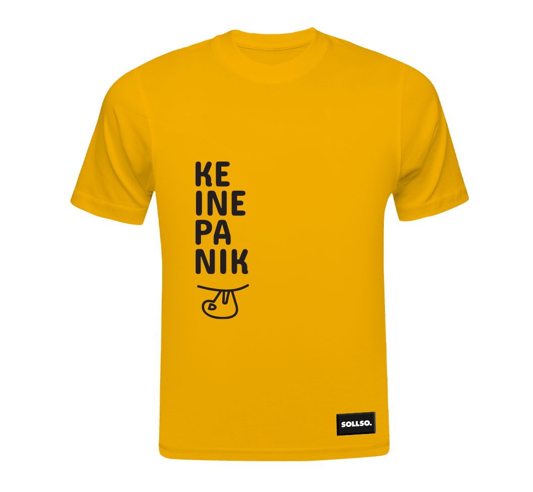 Sollso. T-Shirt SOLLSO. T-Shirt „Keine Panik“ günstig online kaufen