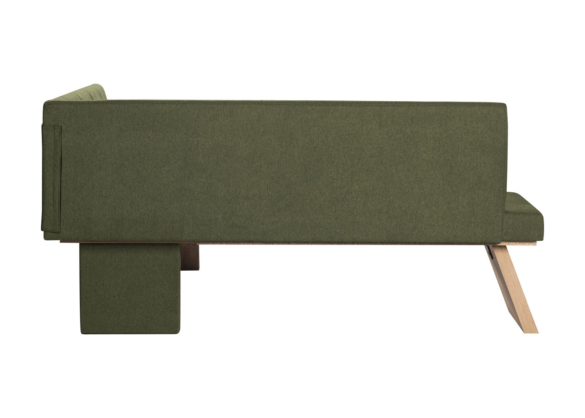 OTTO home Eckbank Nina Küchenbank, Polsterbank, Esszimmerbank, Breite 185x 150 cm, Moderne Bank in tollen Farben, Anzahl Sitzplätze: 5