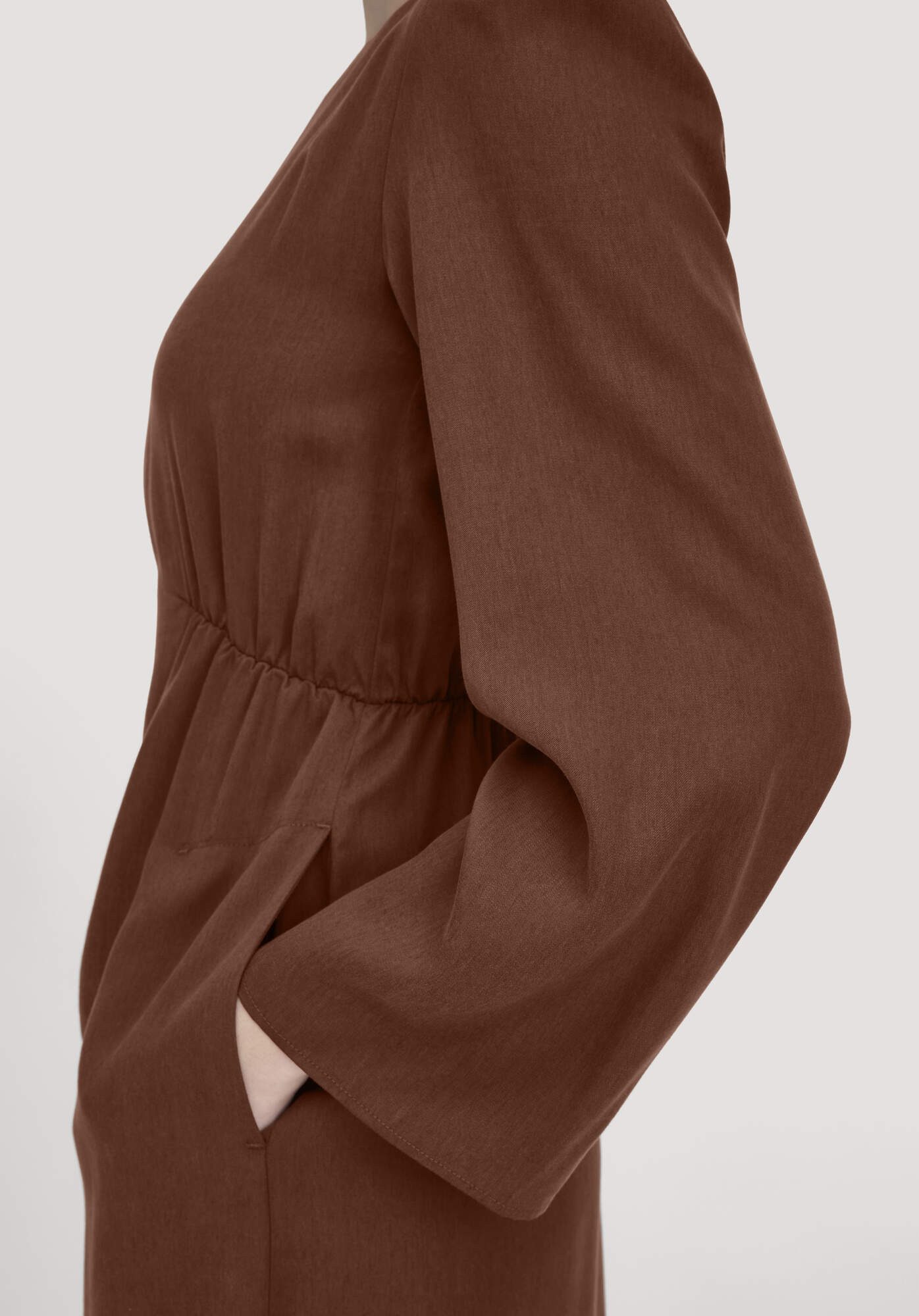 Hessnatur A-Linien-Kleid aus reinem TENCEL™ Lyocell (1-tlg)