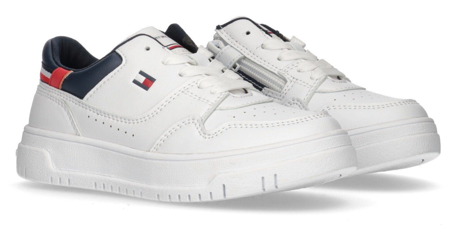 Tommy Hilfiger LOW CUT LACE-UP SNEAKER Sneaker mit Baumwollfutter, Freizeitschuh, Halbschuh, Schnürschuh