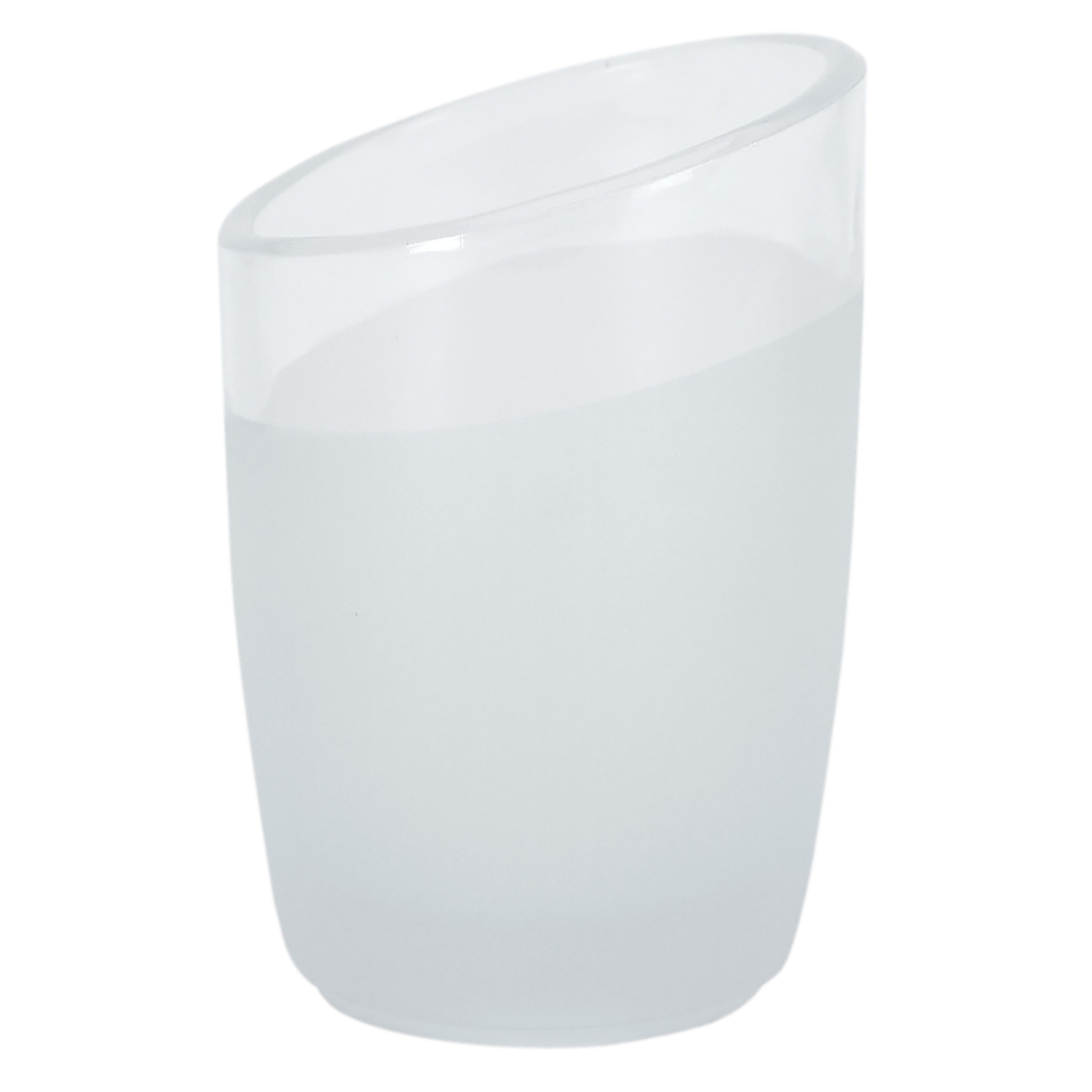 spirella Zahnputzbecher Spirella Zahnputzbecher Zahnbürstenhalter Level Glas 11 x 7 x 77 cm