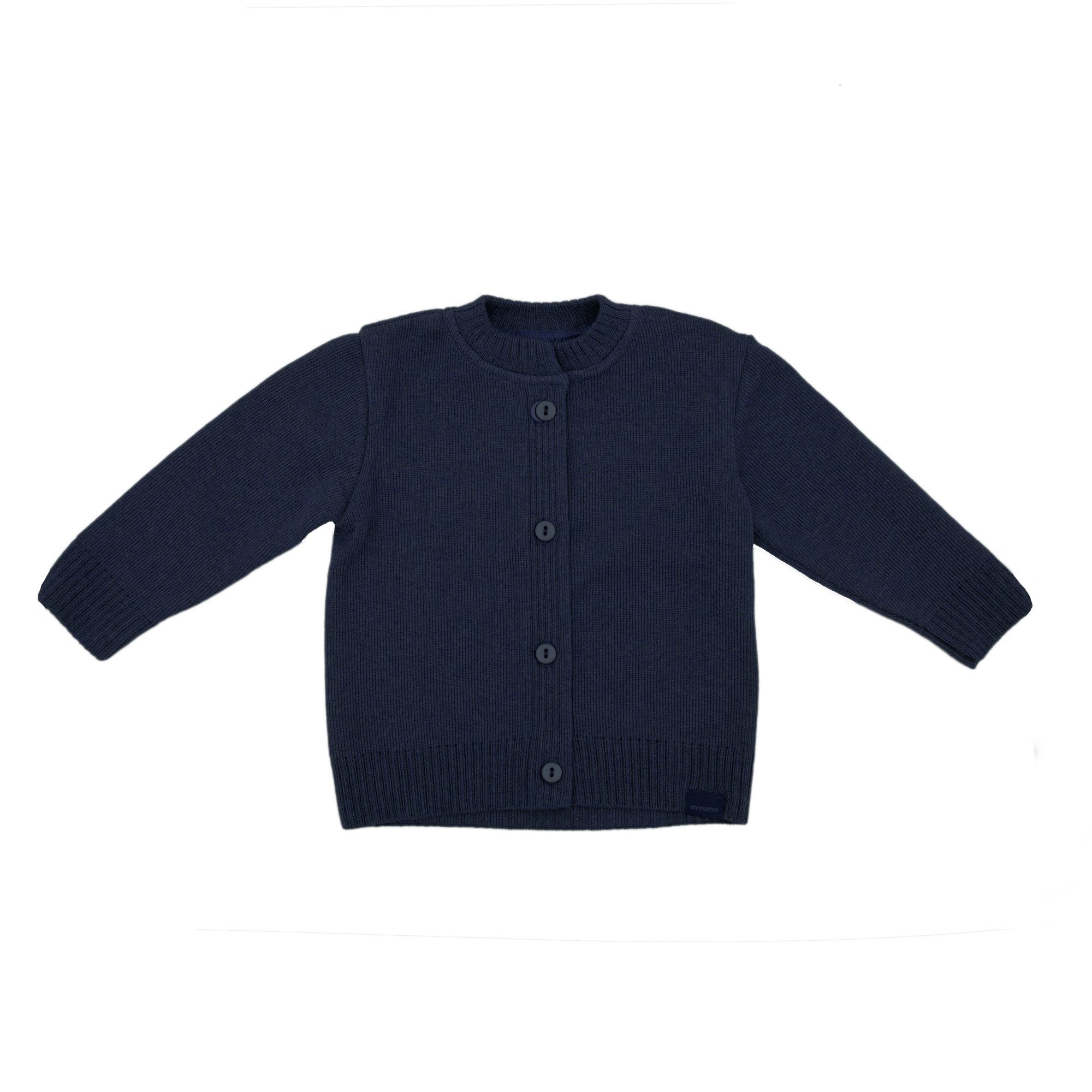 MAXIMO Strickjacke Baumwolle, hautfreundlich, weich, zum knöpfen, für jede Jahreszeit